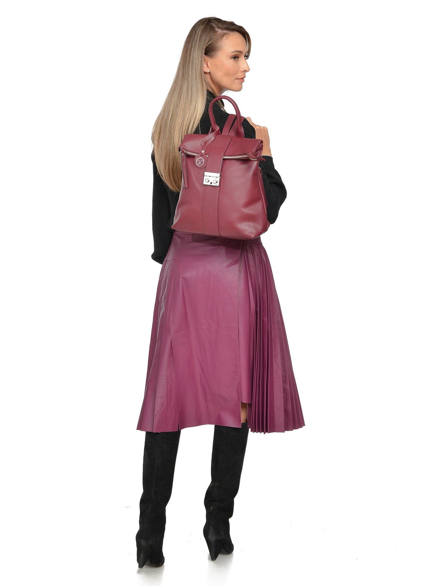 Rucksack mit Metallschloss