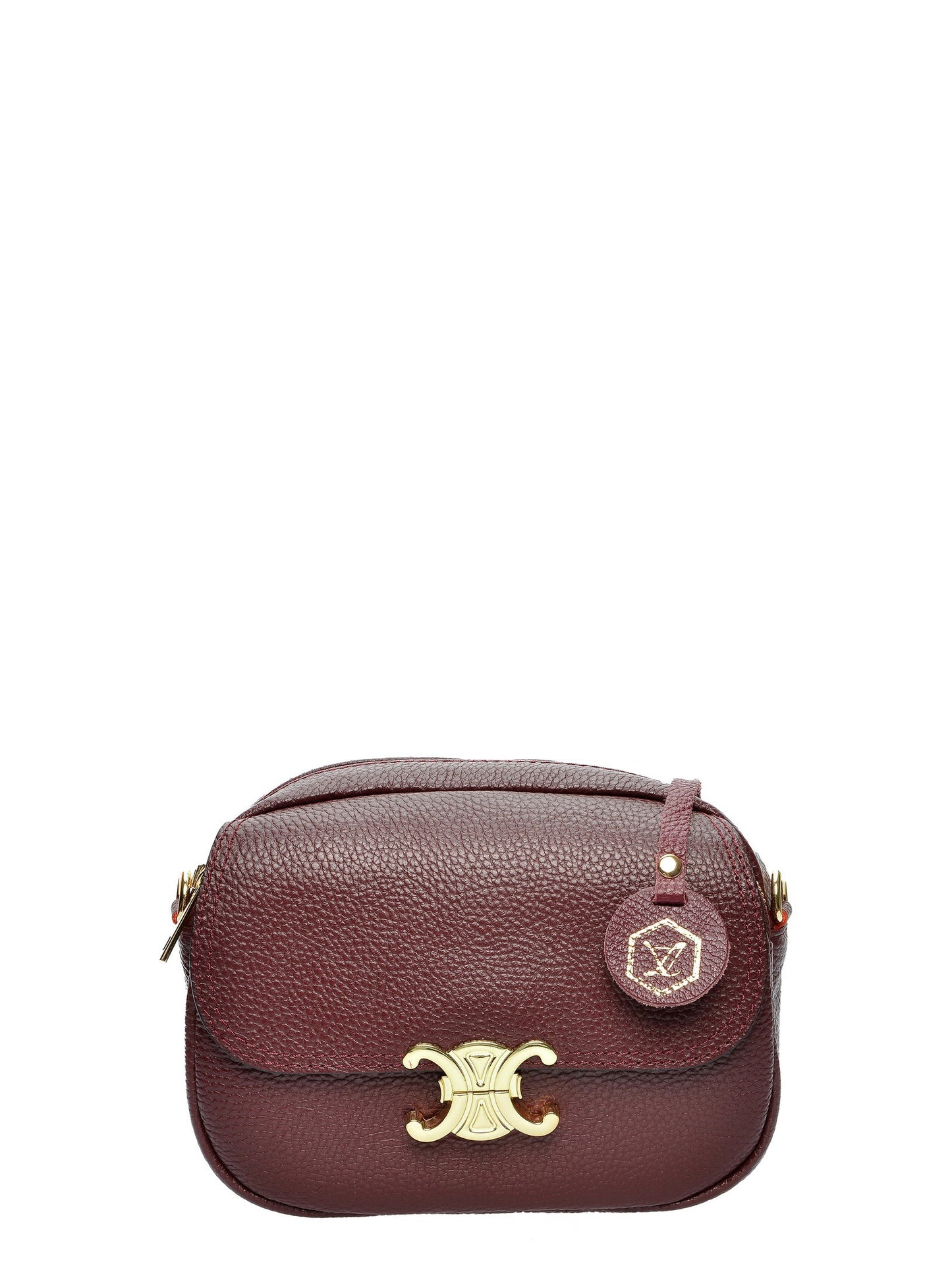 Umhängetasche mit Metallverschluss