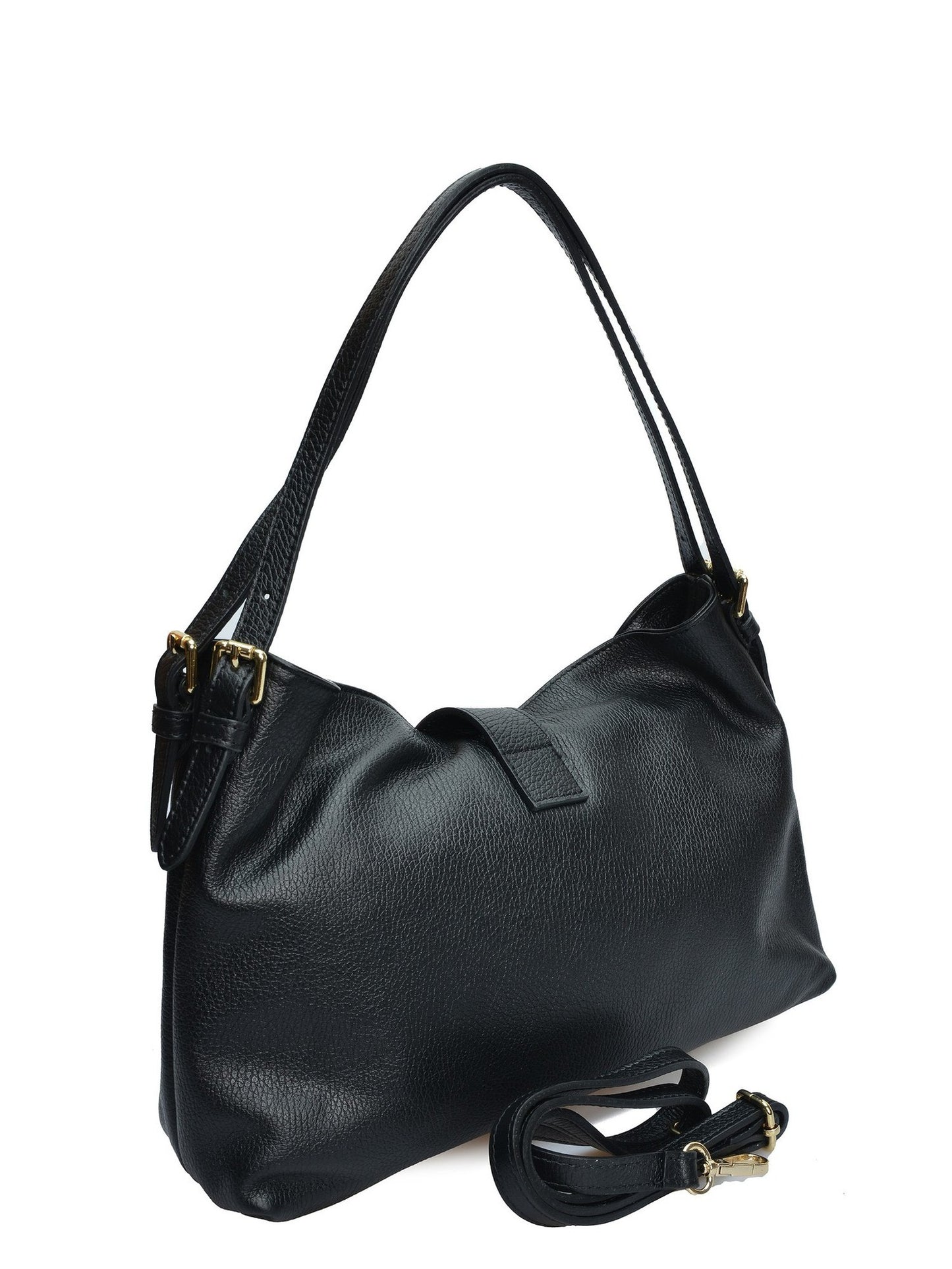 Anna Luchini Shoulder Bag AL SBV 19 – Handtasche aus echtem Leder, Hergestellt in Italien