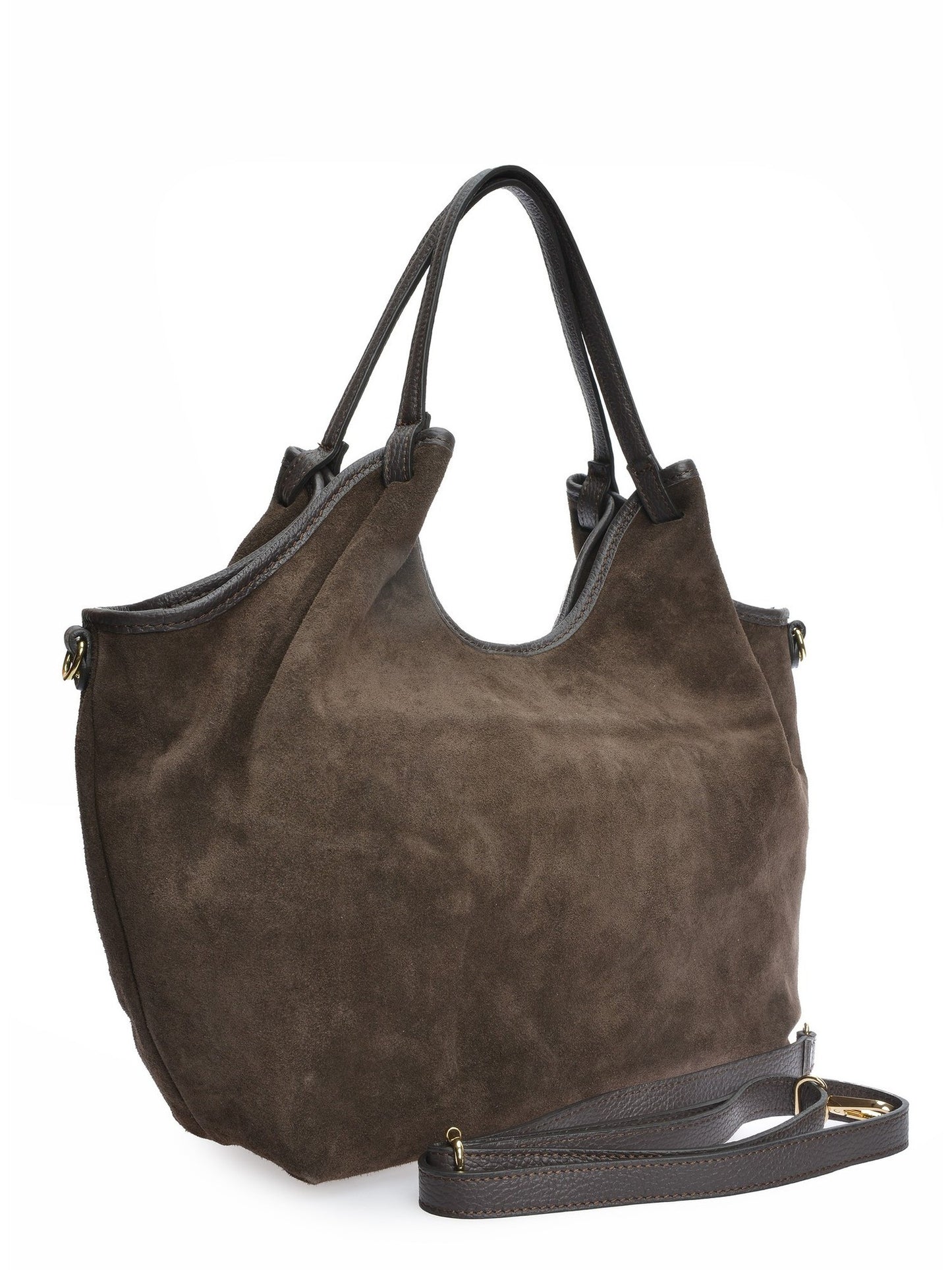 Anna Luchini Hobo Bag AL TSBV 26 – Wildledertasche aus Italien