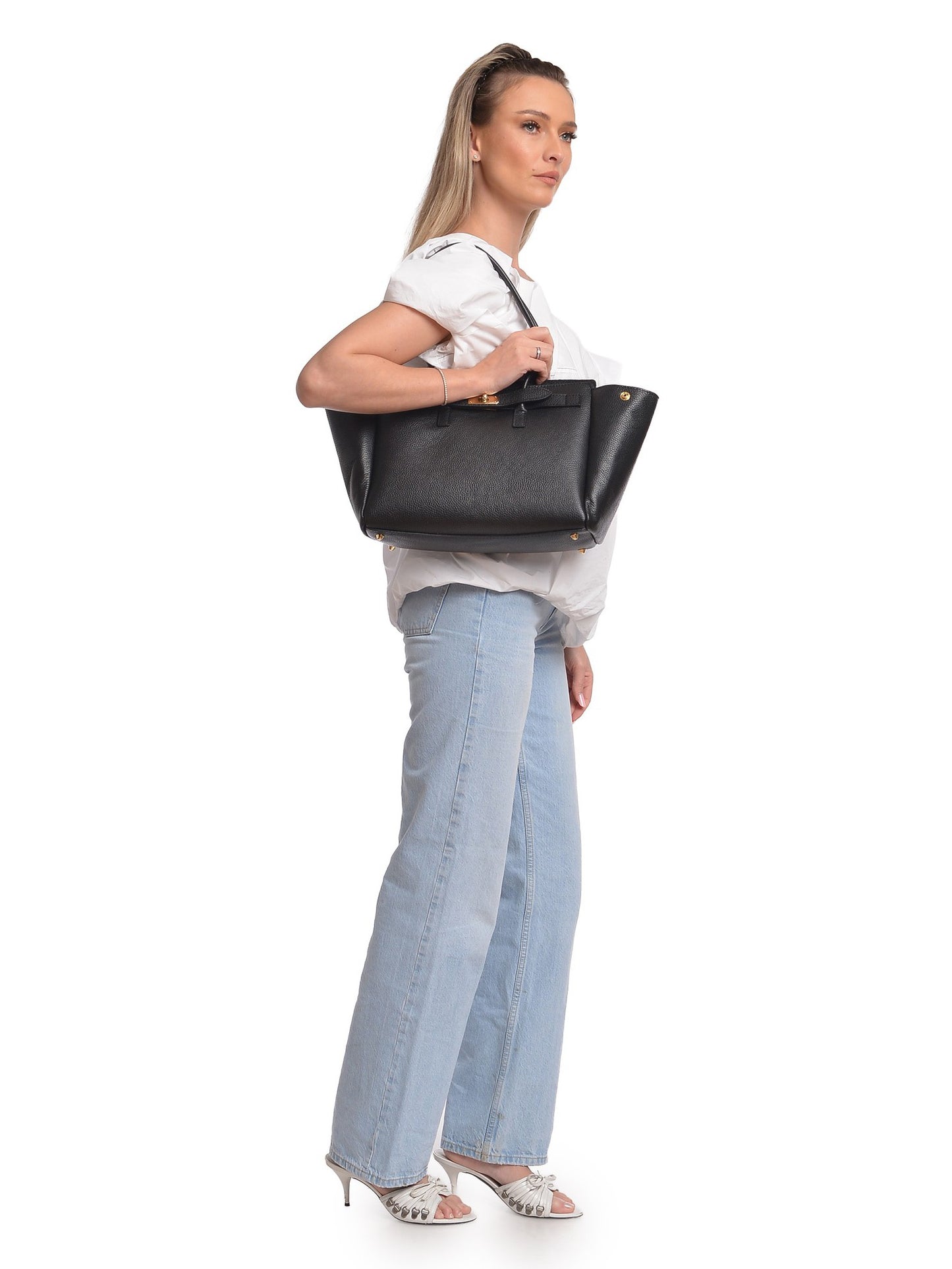 Isabella Rhea Shoulder Bag IR 177T – Handtasche aus echtem Leder, Hergestellt in Italien