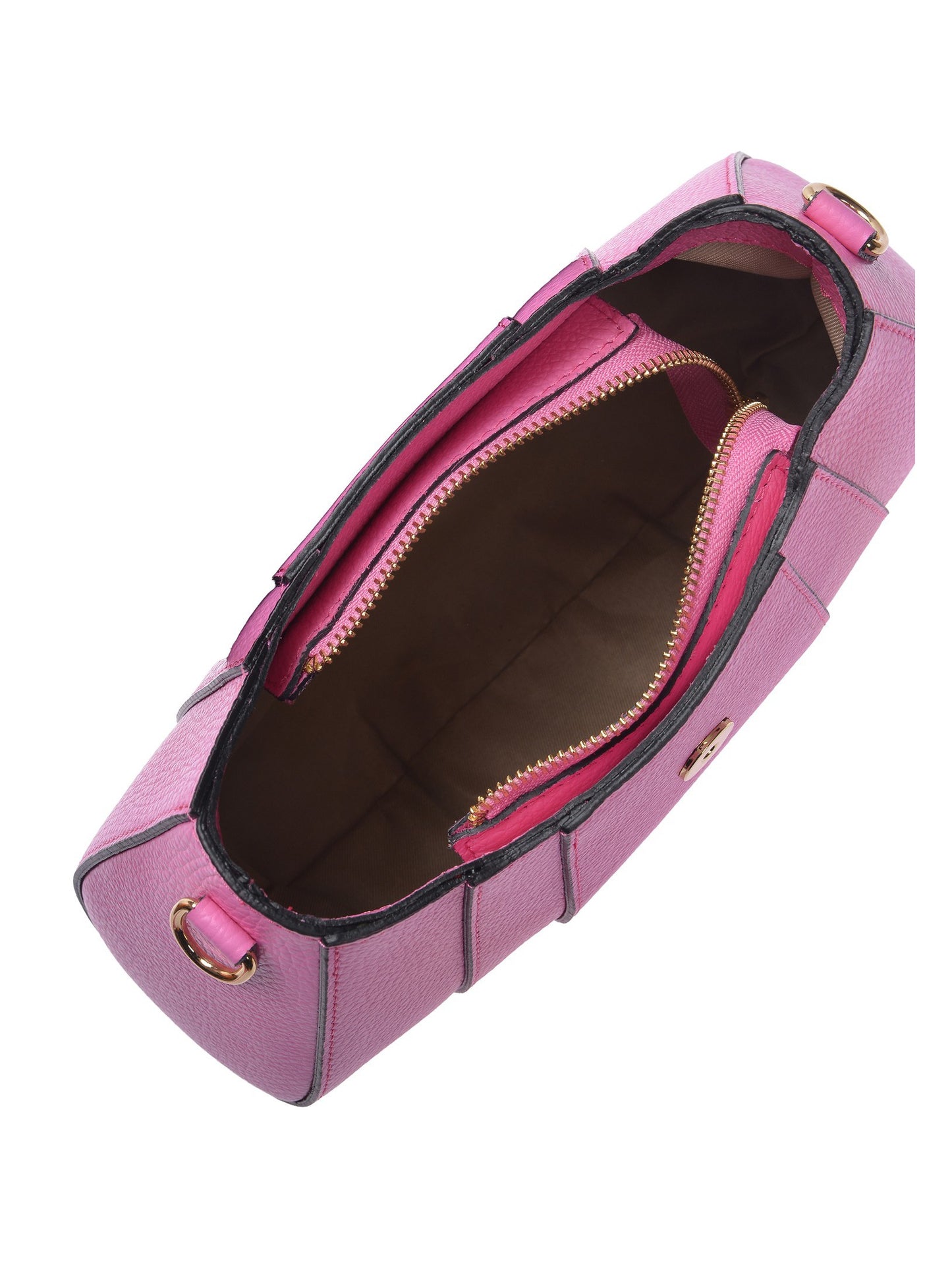 Luisa Vannini Handbag LV 1004T – Handtasche aus echtem Leder, Hergestellt in Italien