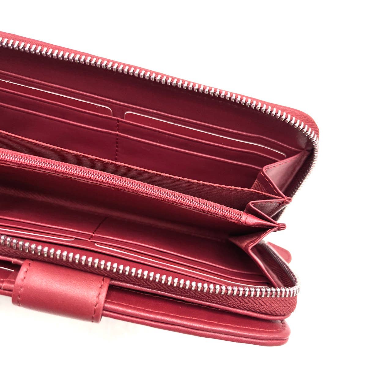 Damen-Geldbörse aus echtem Leder im Patchwork-Design, Art. 850.500