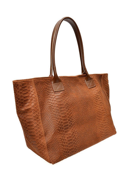 Anna Luchini Tote Bag - MARRONE