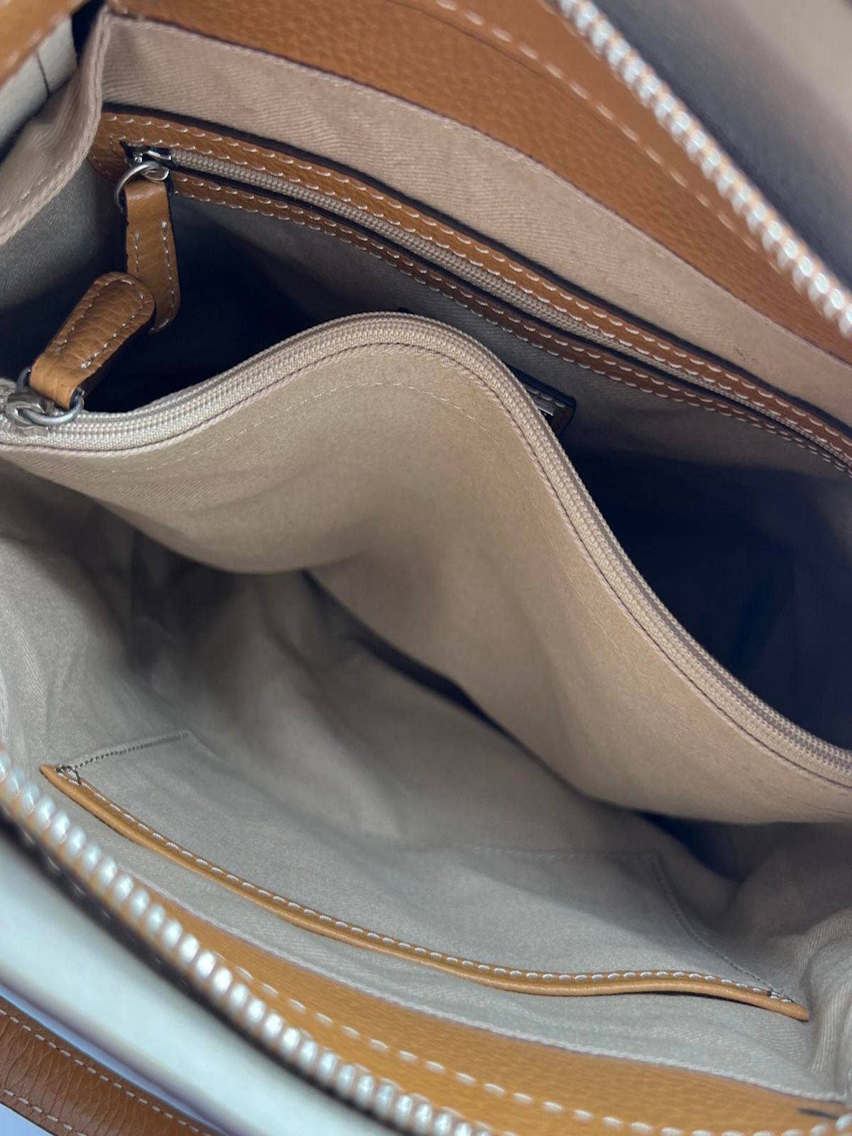 Damen Schultertasche aus echtem Leder, Hergestellt in Italien, Art. 2402NEW