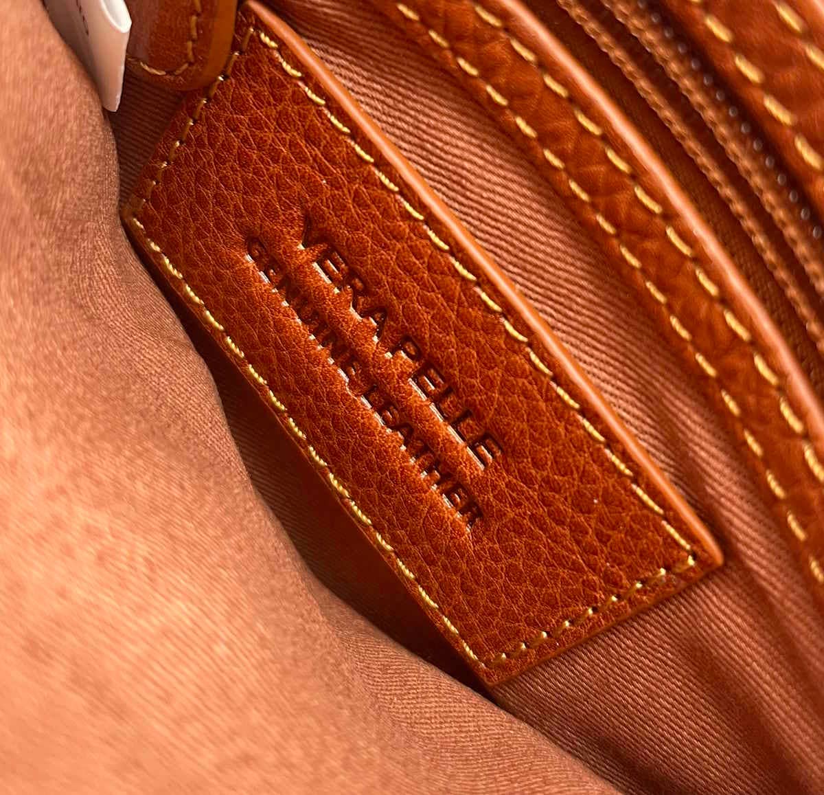 Schultertasche aus echtem Leder für Herren,  Art. VE4806