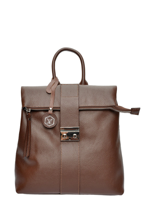 Rucksack mit Metallschloss