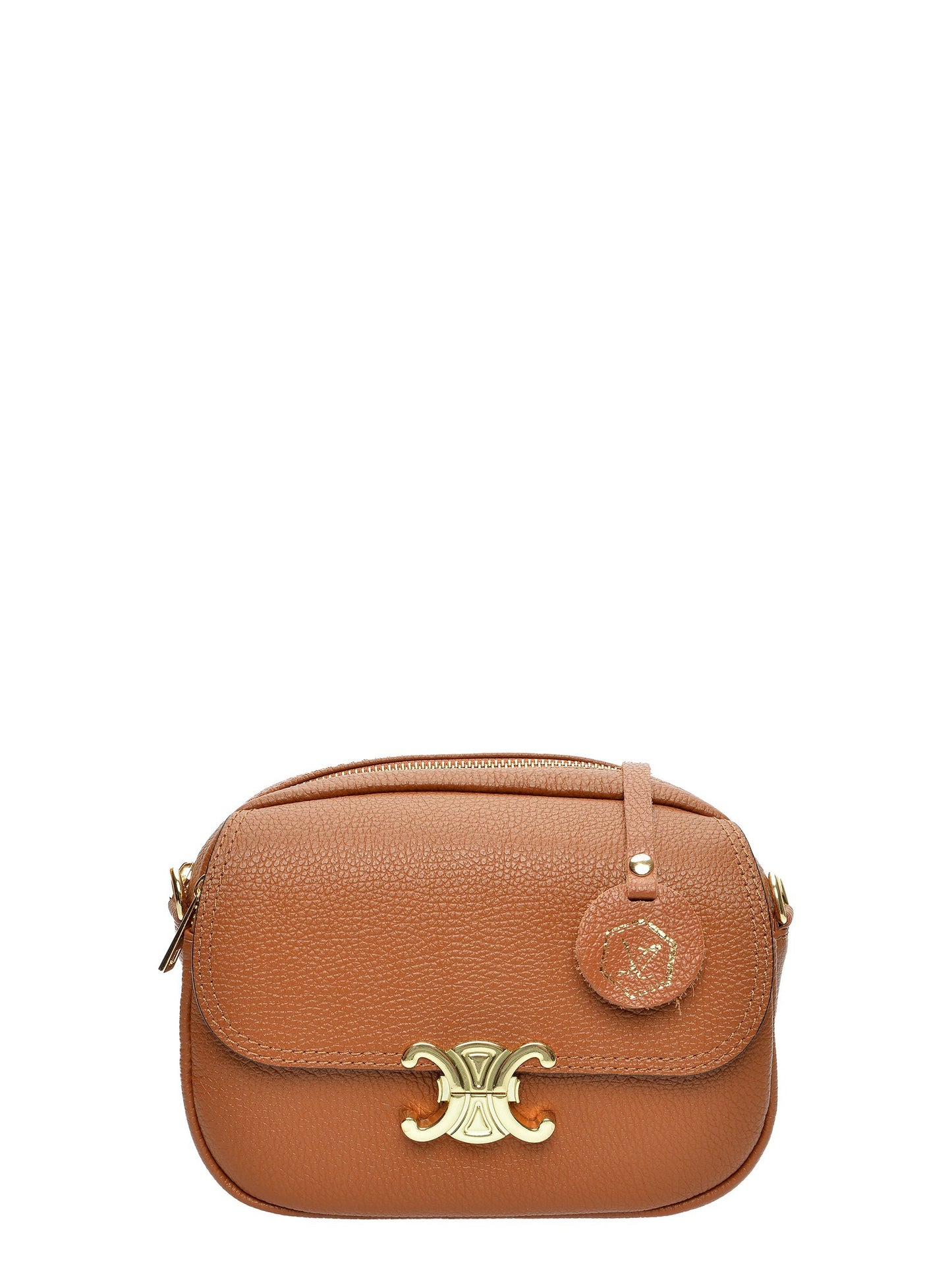 Umhängetasche mit Metallverschluss