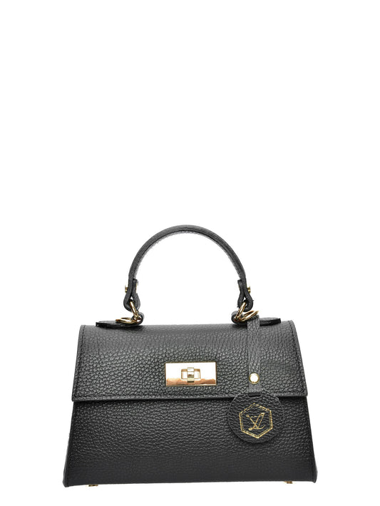 Handtasche mit Drehverschluss