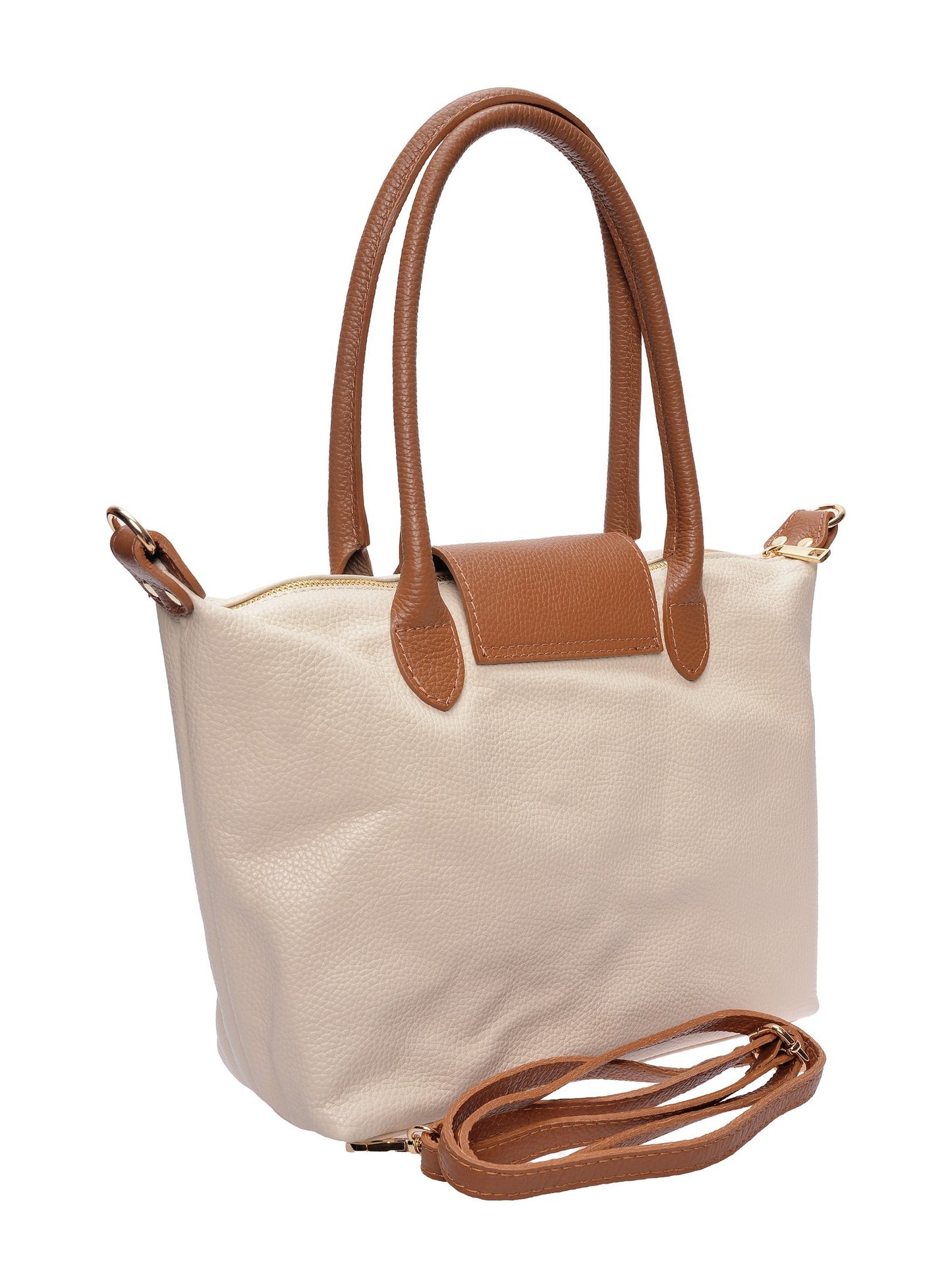 Anna Luchini Shoulder Bag AL 156 – Handtasche aus echtem Leder, Hergestellt in Italien