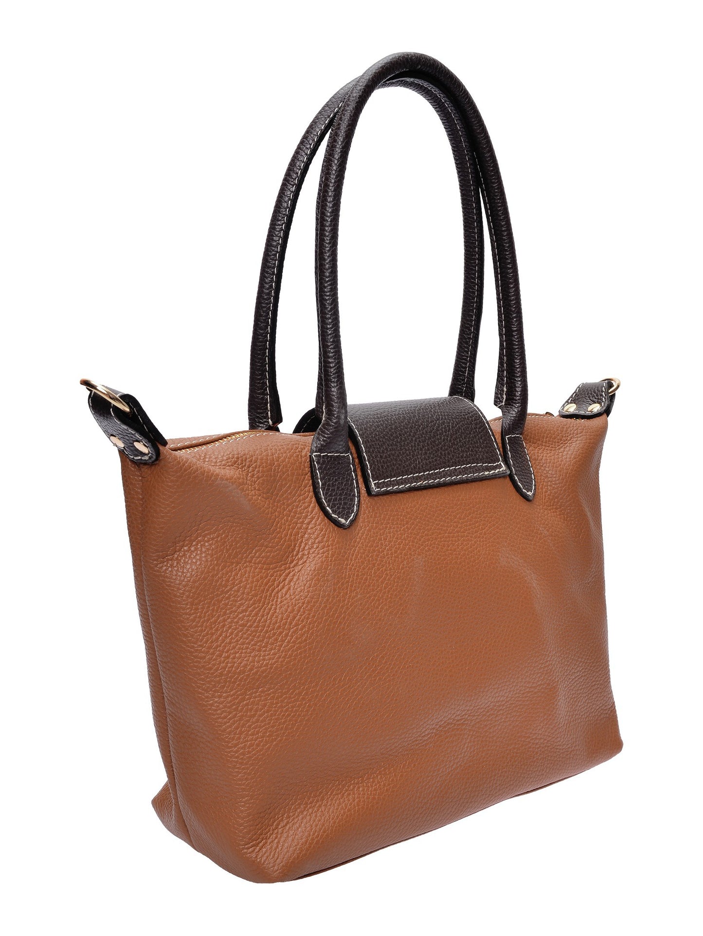 Anna Luchini Shoulder Bag AL 156 – Handtasche aus echtem Leder, Hergestellt in Italien