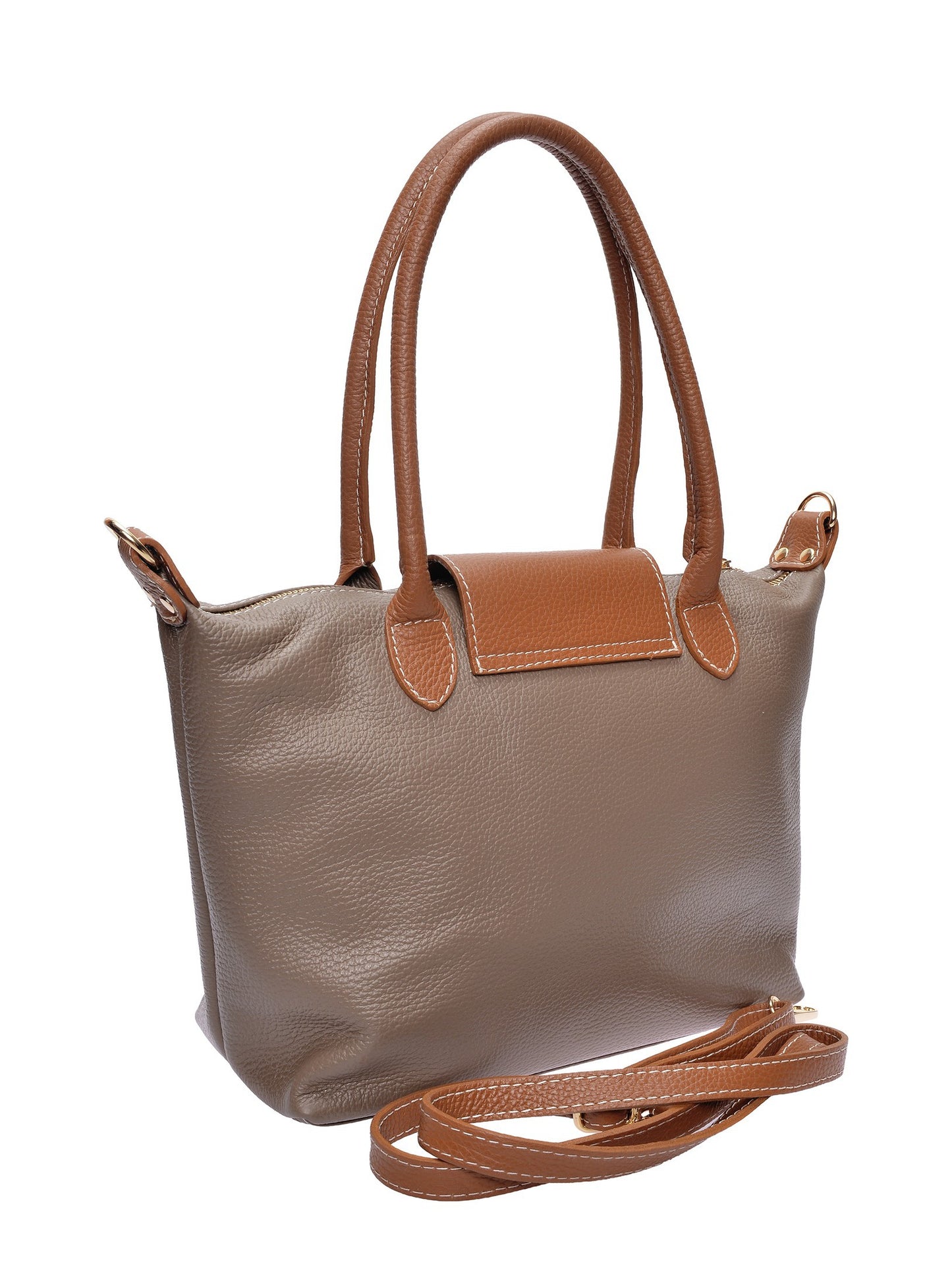 Anna Luchini Shoulder Bag AL 156 – Handtasche aus echtem Leder, Hergestellt in Italien