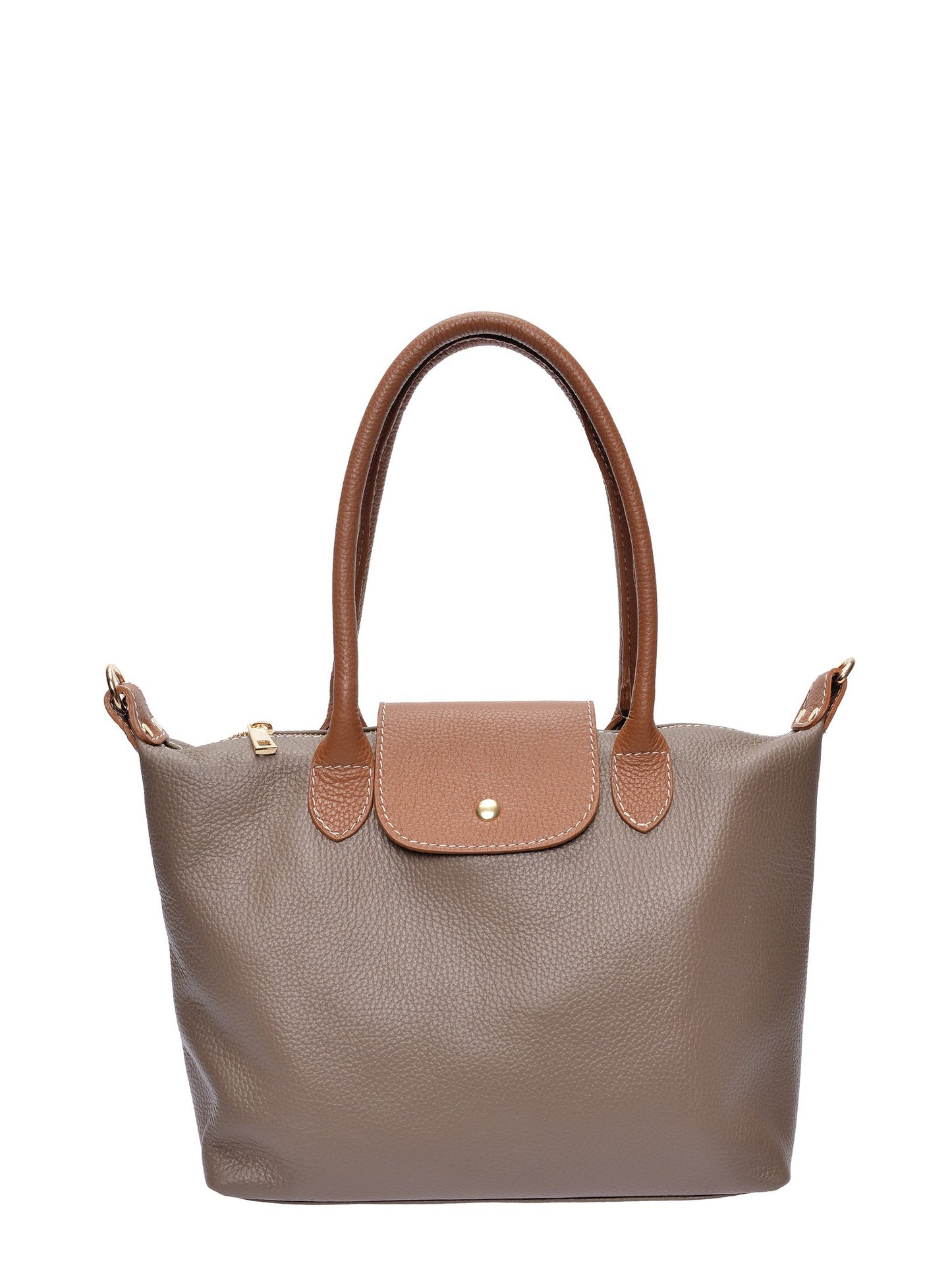 Anna Luchini Shoulder Bag AL 156 – Handtasche aus echtem Leder, Hergestellt in Italien
