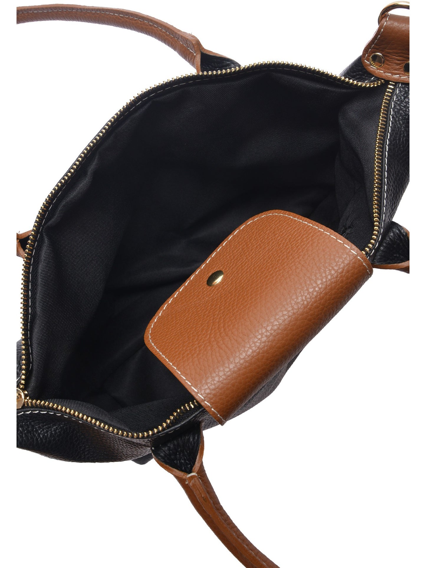 Anna Luchini Shoulder Bag AL 156 – Handtasche aus echtem Leder, Hergestellt in Italien