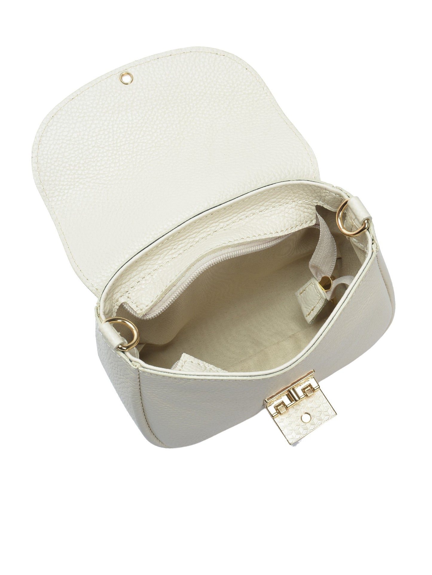 Anna Luchini Crossbody Bag AL 157 – Handtasche aus echtem Leder, Hergestellt in Italien