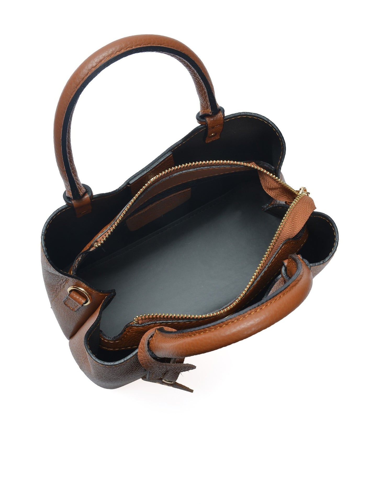 Anna Luchini Tote Bag AL 158 – Handtasche aus echtem Leder, Hergestellt in Italien