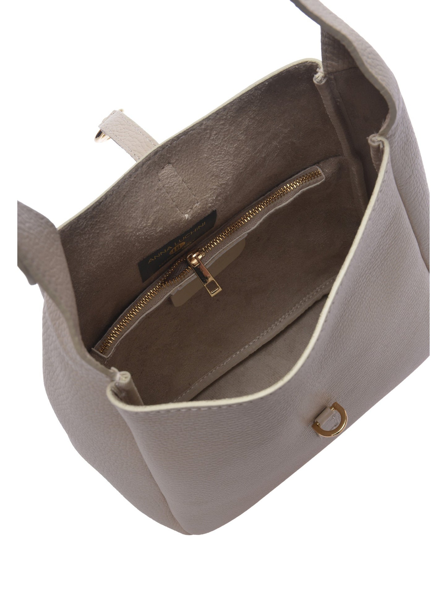 Anna Luchini Handbag AL 159 – Handtasche aus echtem Leder, Hergestellt in Italien