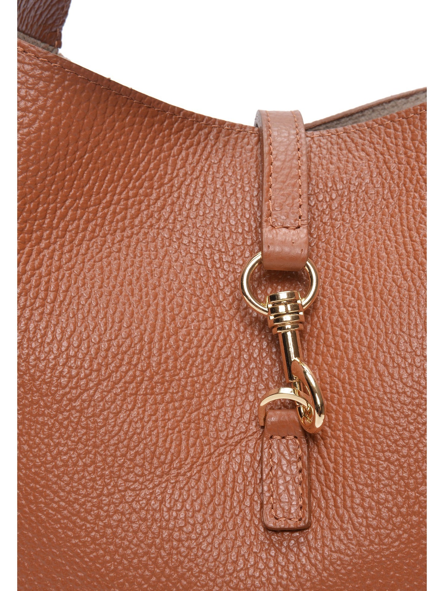 Anna Luchini Handbag AL 159 – Handtasche aus echtem Leder, Hergestellt in Italien