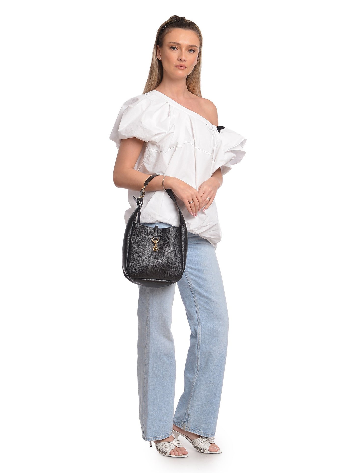 Anna Luchini Handbag AL 159 – Handtasche aus echtem Leder, Hergestellt in Italien