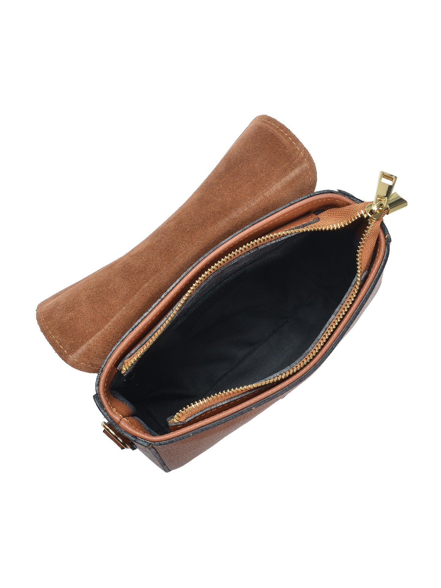 Anna Luchini Crossbody Bag AL 160 – Handtasche aus echtem Leder, Hergestellt in Italien