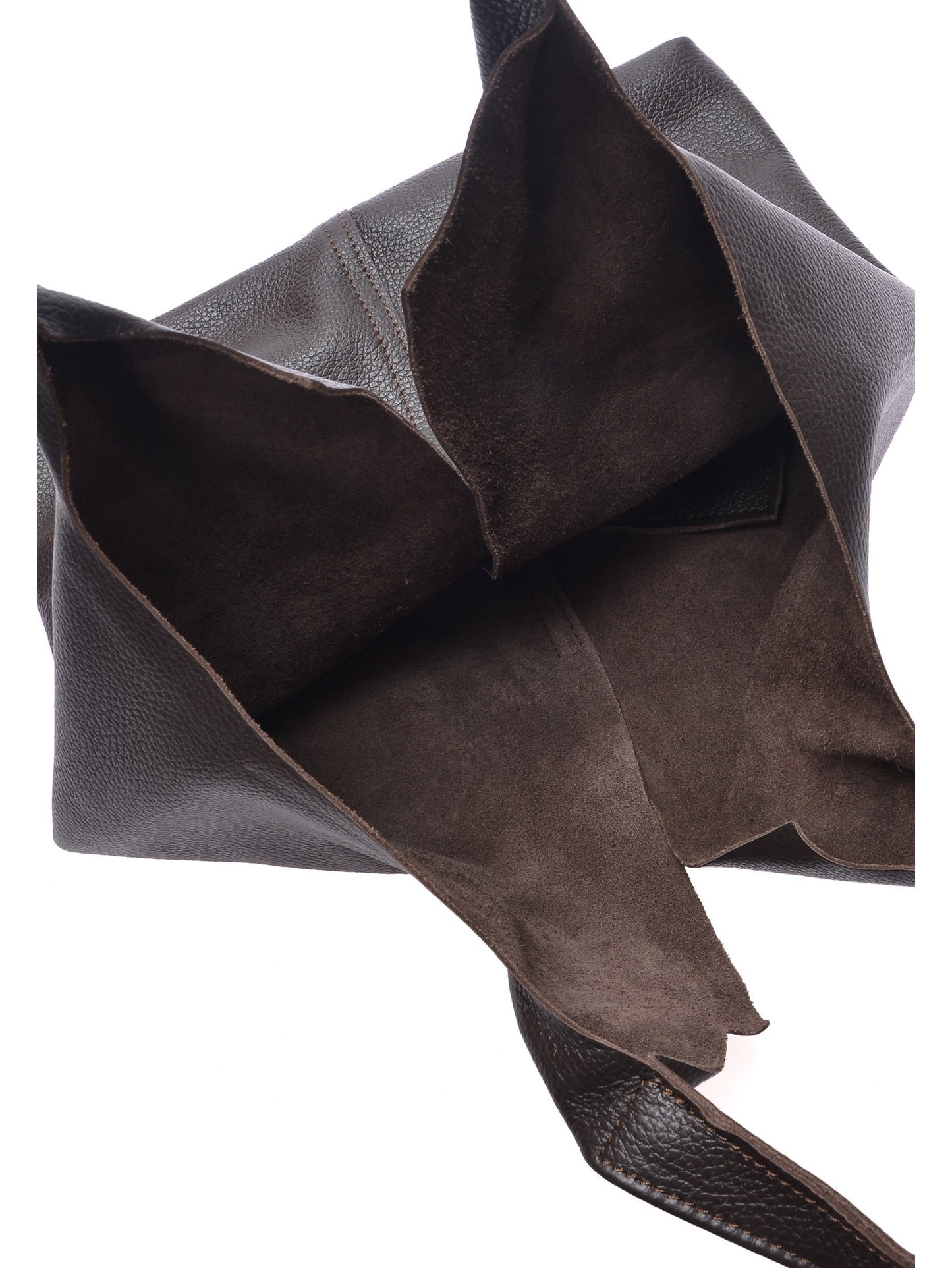 Anna Luchini Hobo Bag AL 161 – Handtasche aus echtem Leder, Hergestellt in Italien