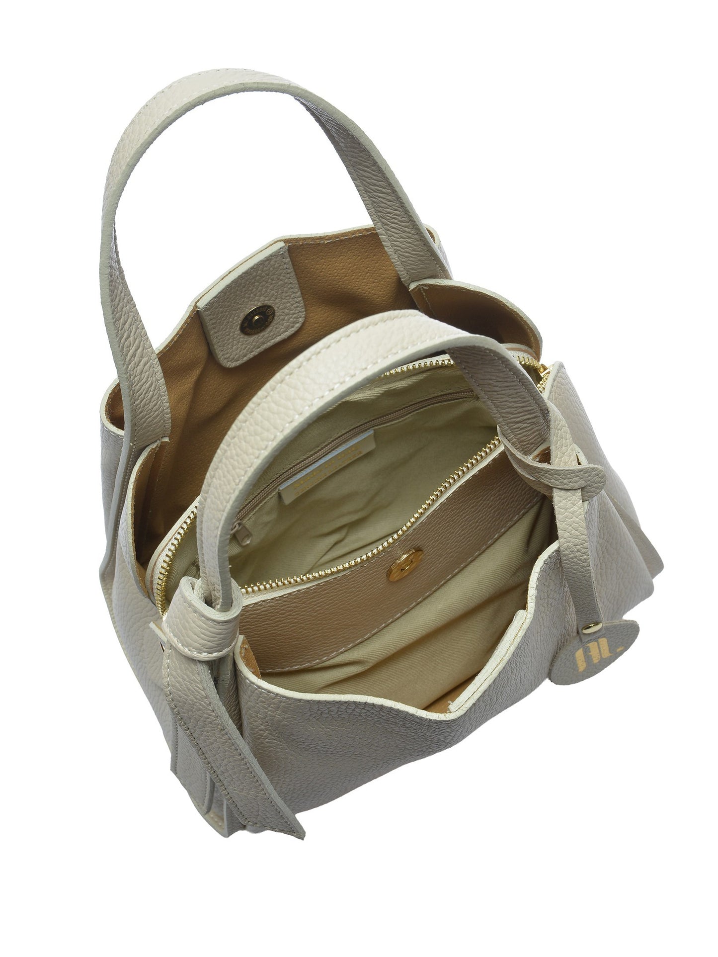 Anna Luchini Tote Bag AL 162T – Handtasche aus echtem Leder, Hergestellt in Italien