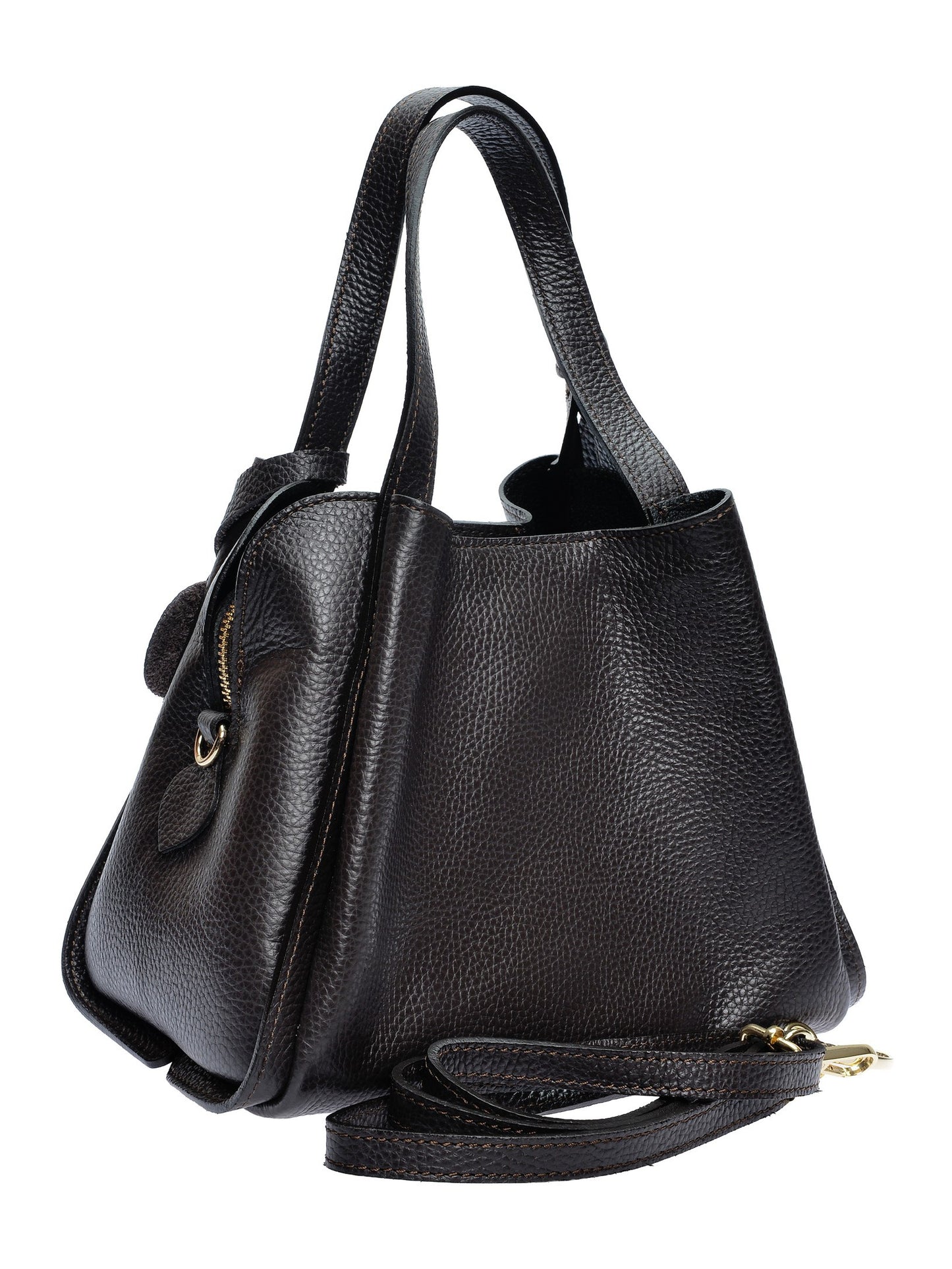 Anna Luchini Tote Bag AL 162T – Handtasche aus echtem Leder, Hergestellt in Italien