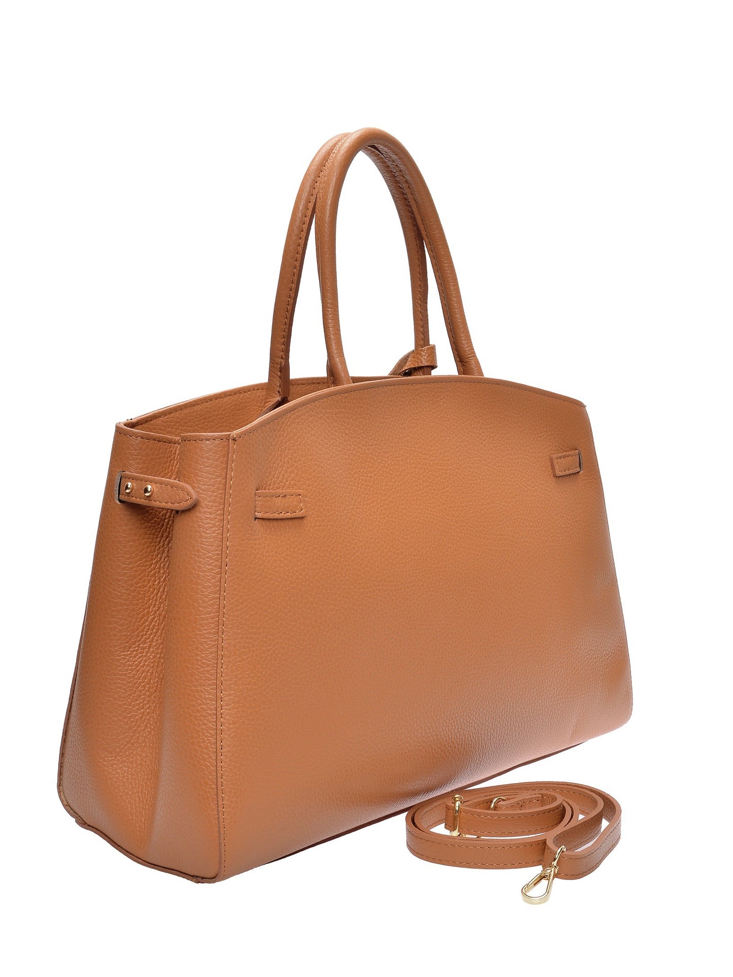 Anna Luchini Tote Bag AL 164T – Handtasche aus echtem Leder, Hergestellt in Italien