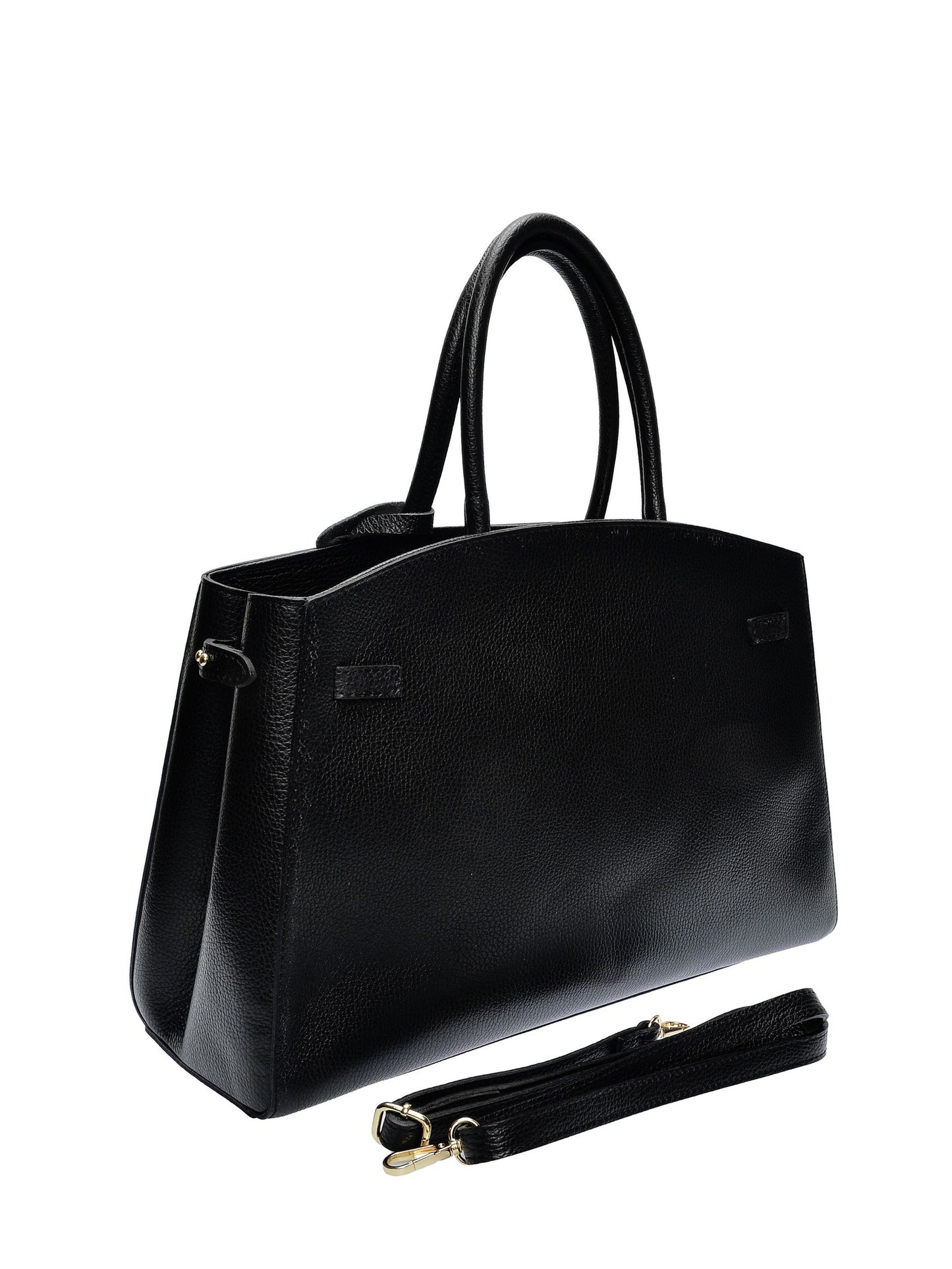 Anna Luchini Tote Bag AL 164T – Handtasche aus echtem Leder, Hergestellt in Italien