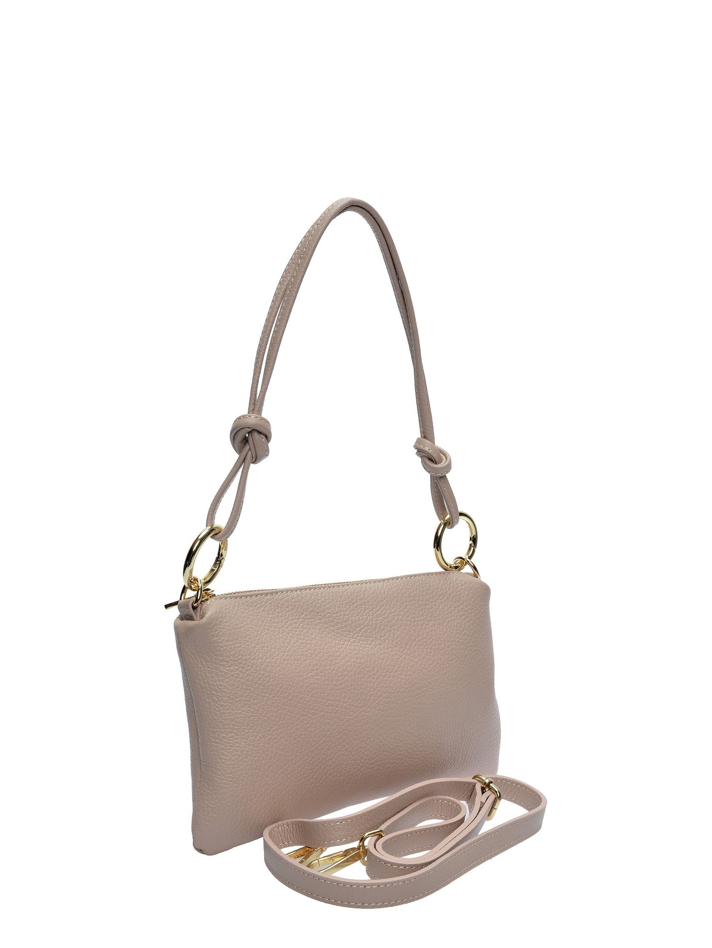 Anna Luchini Shoulder Bag AL 167T – Handtasche aus echtem Leder, Hergestellt in Italien