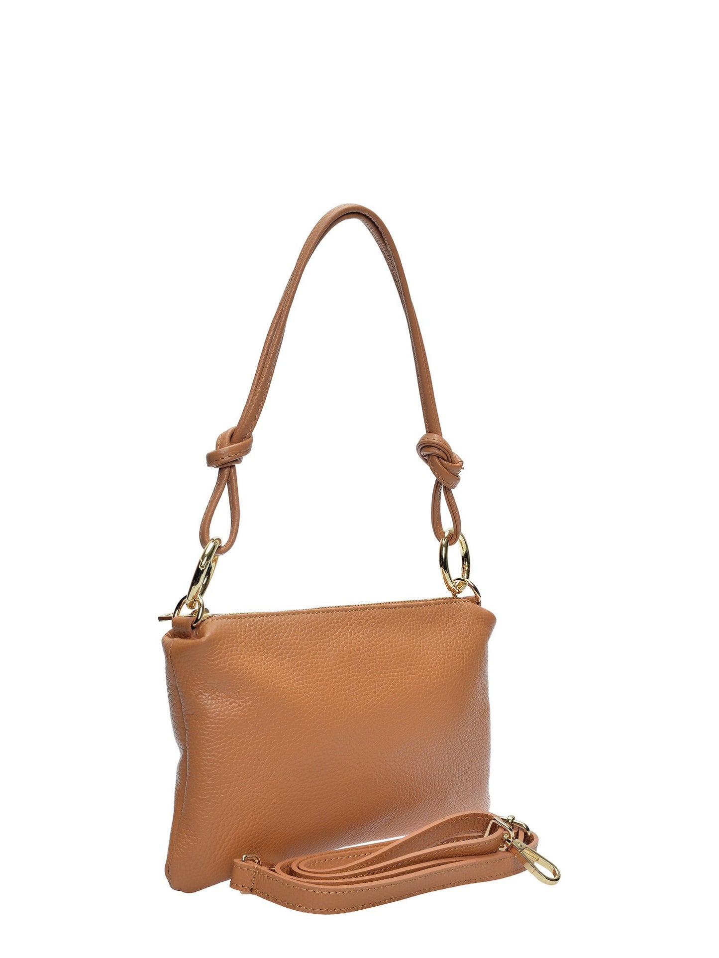 Anna Luchini Shoulder Bag AL 167T – Handtasche aus echtem Leder, Hergestellt in Italien