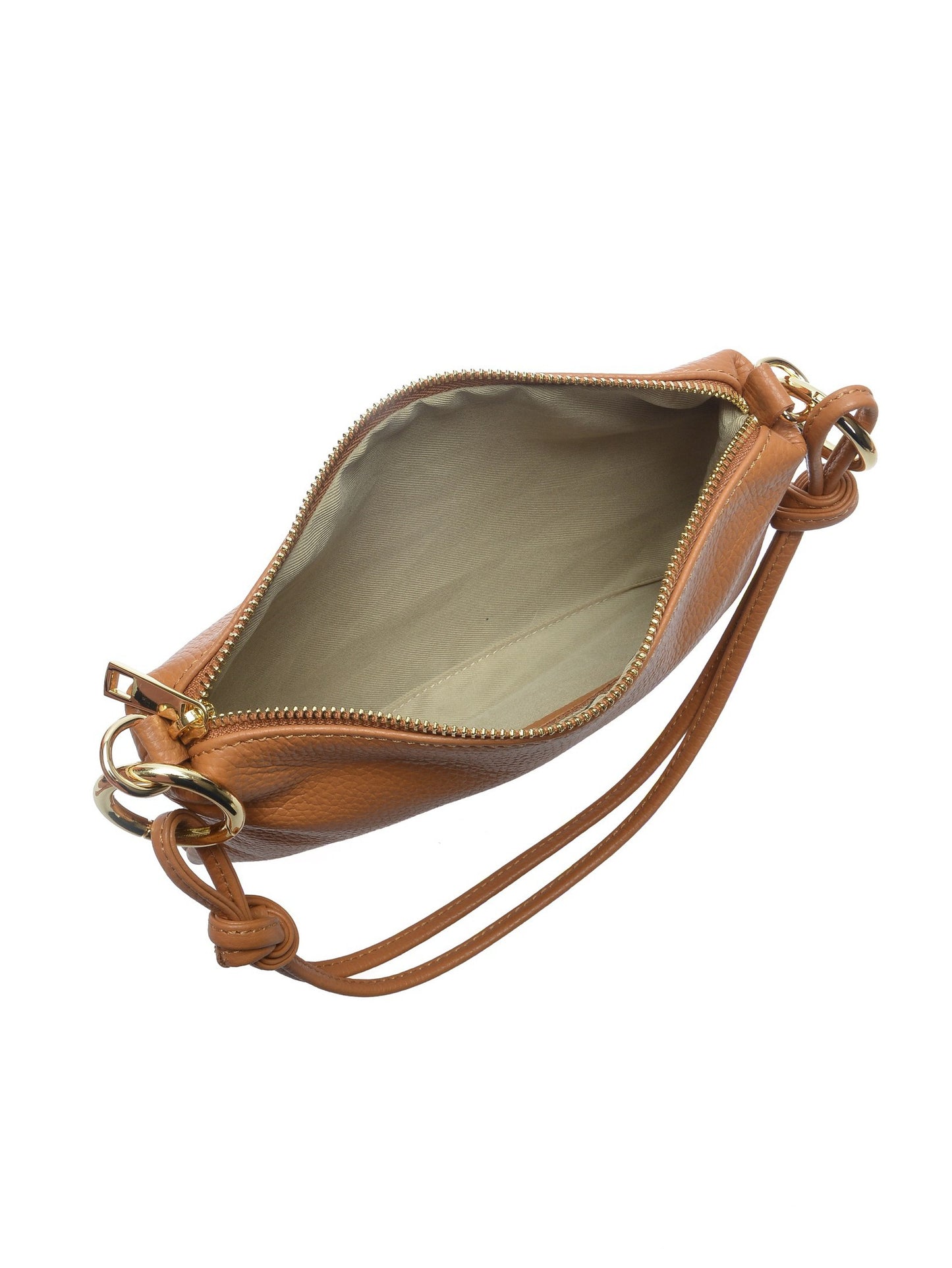 Anna Luchini Shoulder Bag AL 167T – Handtasche aus echtem Leder, Hergestellt in Italien