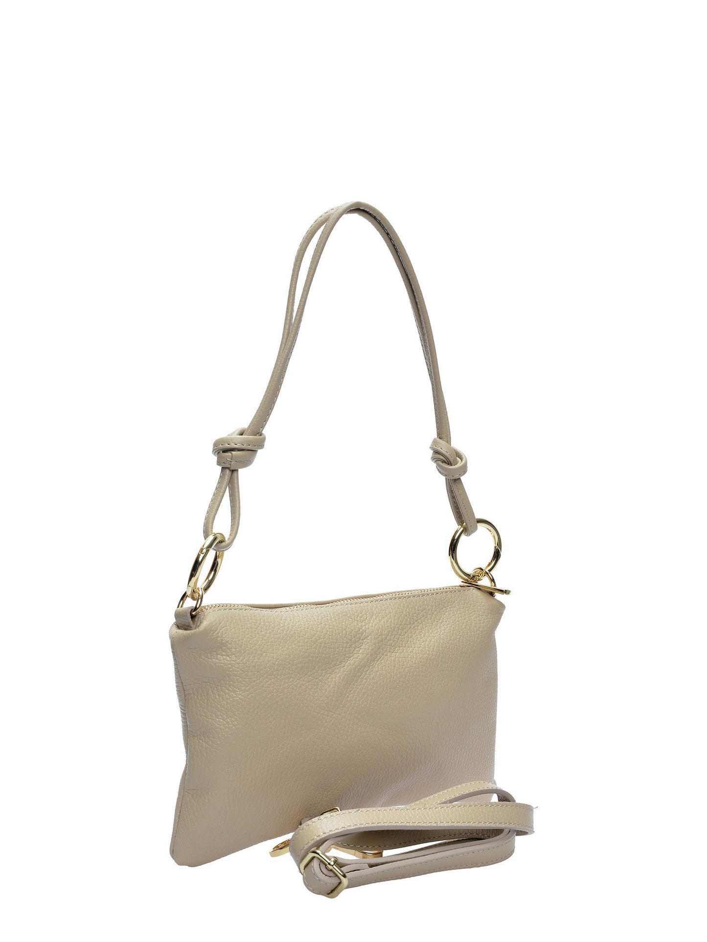 Anna Luchini Shoulder Bag AL 167T – Handtasche aus echtem Leder, Hergestellt in Italien