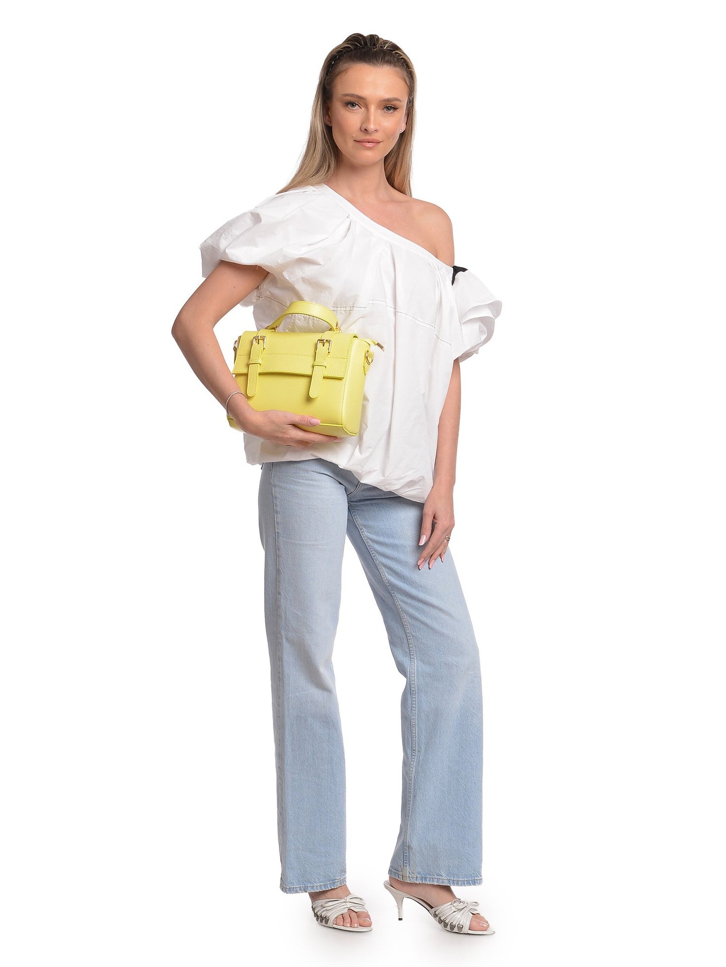 Anna Luchini Tote Bag AL 168T – Handtasche aus echtem Leder, Hergestellt in Italien