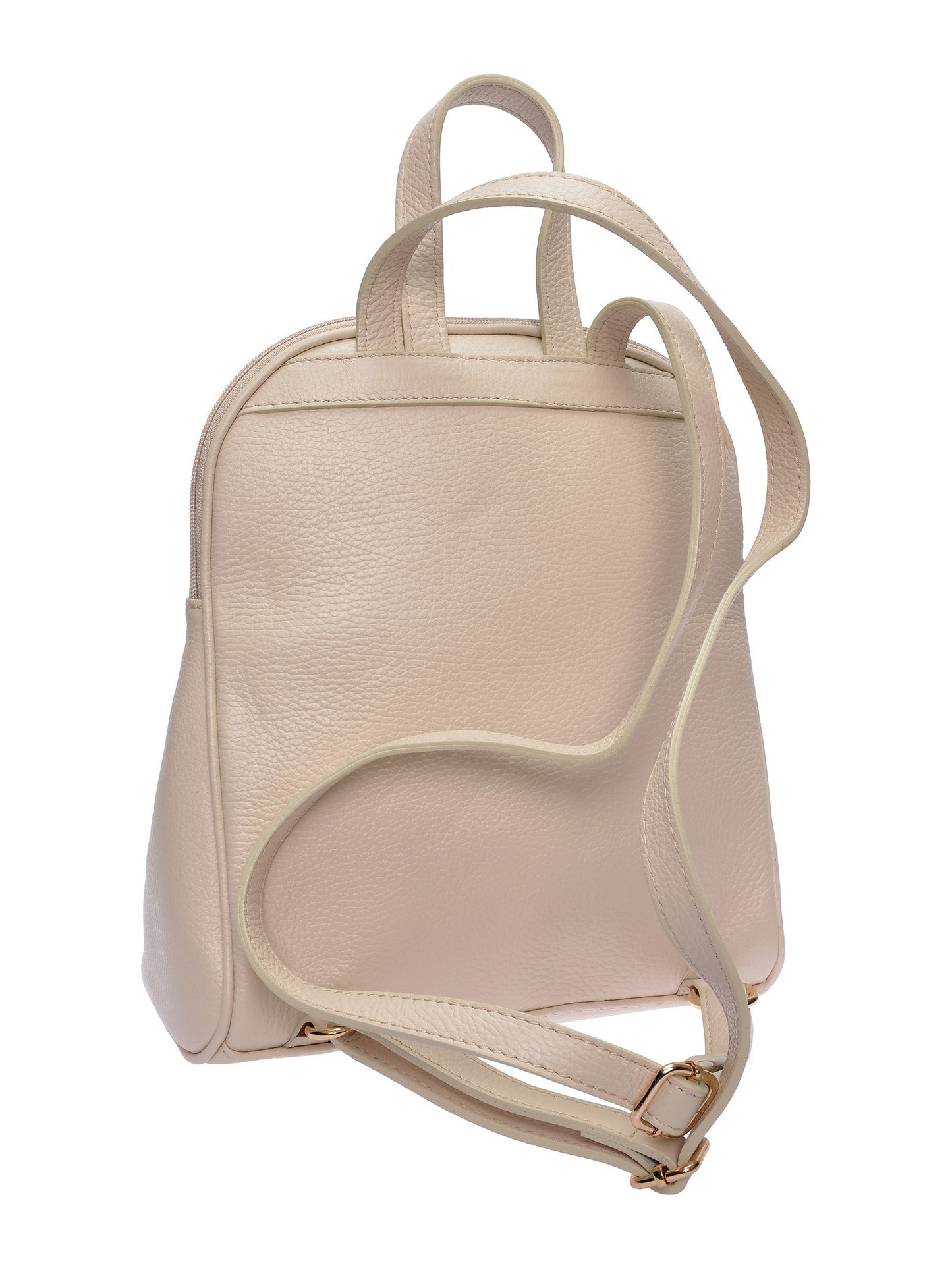 Anna Luchini Backpack AL 169 – Rucksack aus echtem Leder, Hergestellt in Italien