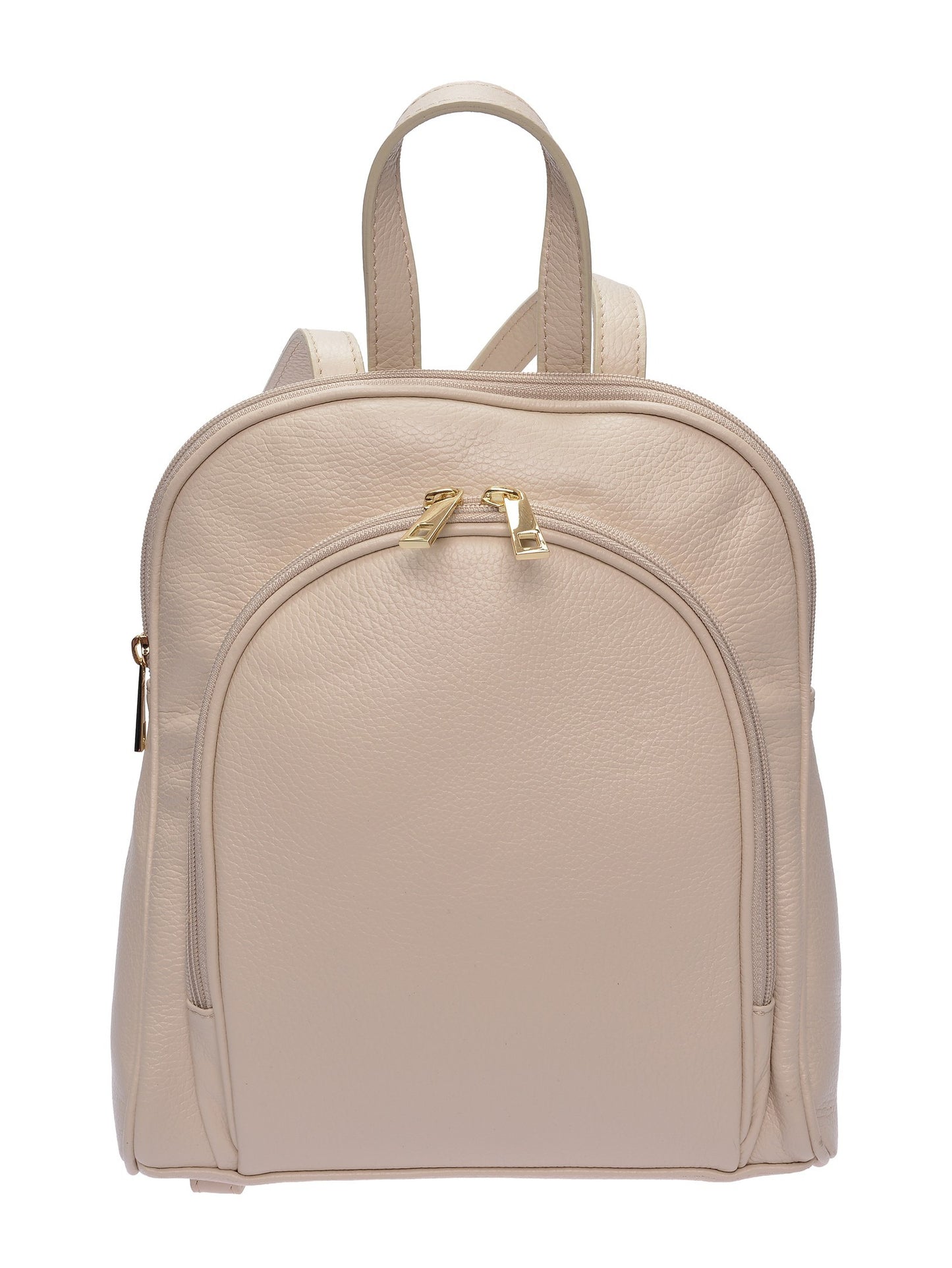 Anna Luchini Backpack AL 169 – Rucksack aus echtem Leder, Hergestellt in Italien