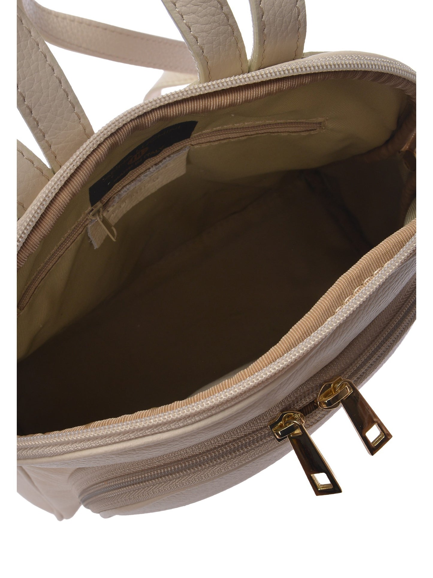 Anna Luchini Backpack AL 169 – Rucksack aus echtem Leder, Hergestellt in Italien