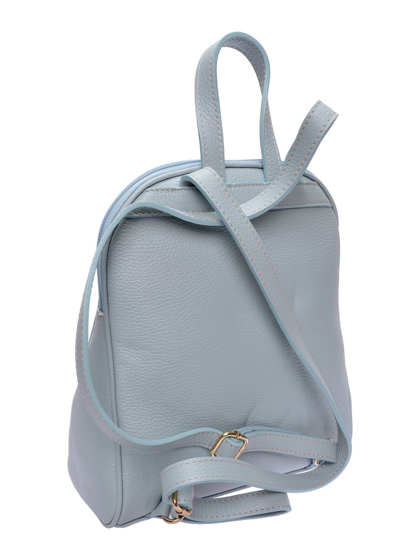 Anna Luchini Backpack AL 169 – Rucksack aus echtem Leder, Hergestellt in Italien