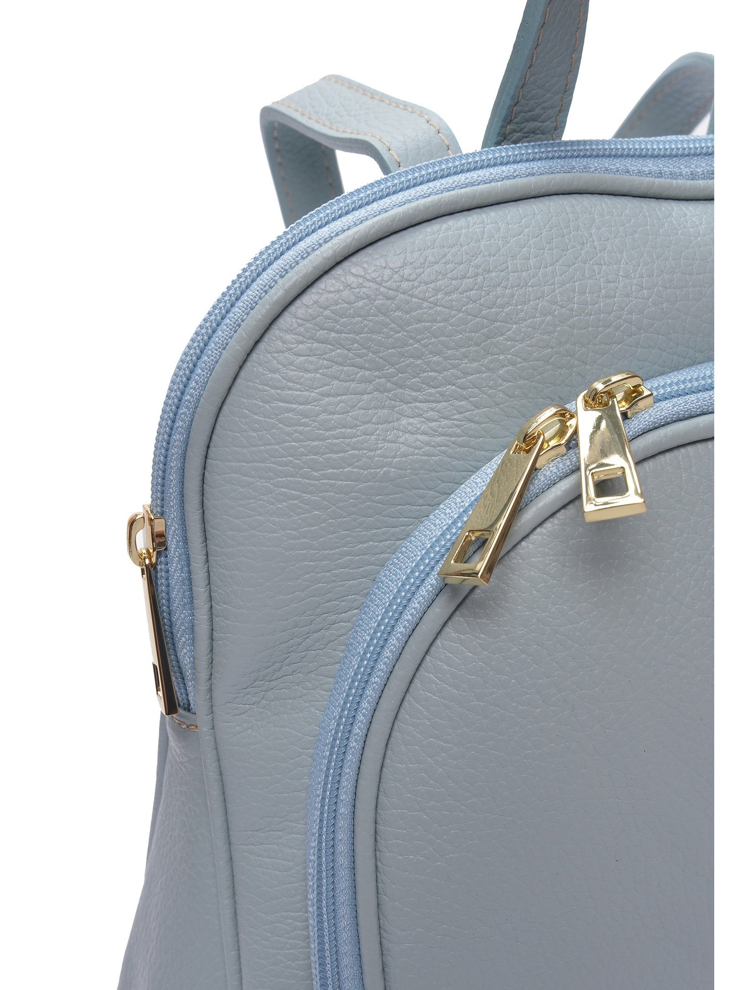 Anna Luchini Backpack AL 169 – Rucksack aus echtem Leder, Hergestellt in Italien