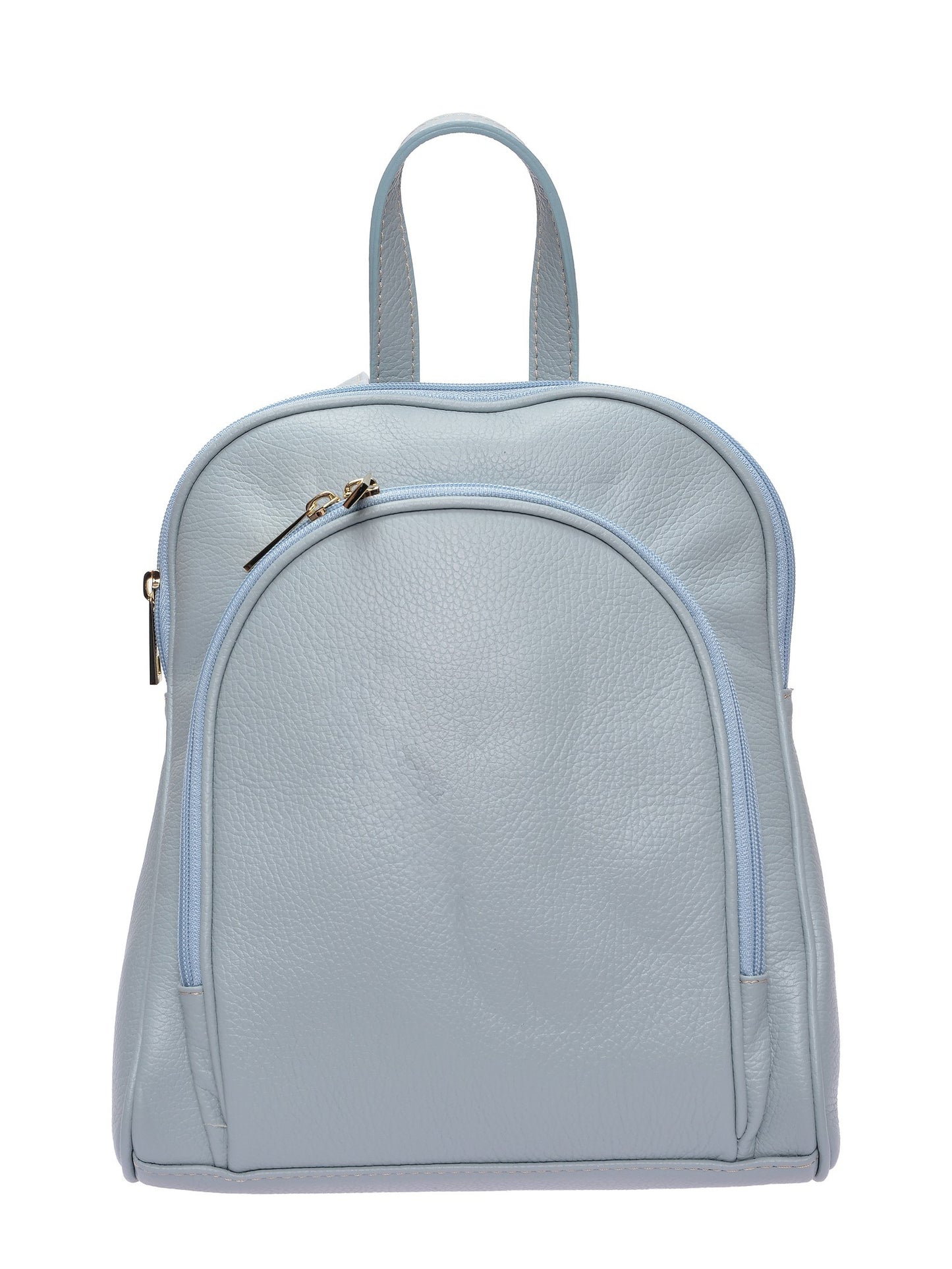 Anna Luchini Backpack AL 169 – Rucksack aus echtem Leder, Hergestellt in Italien