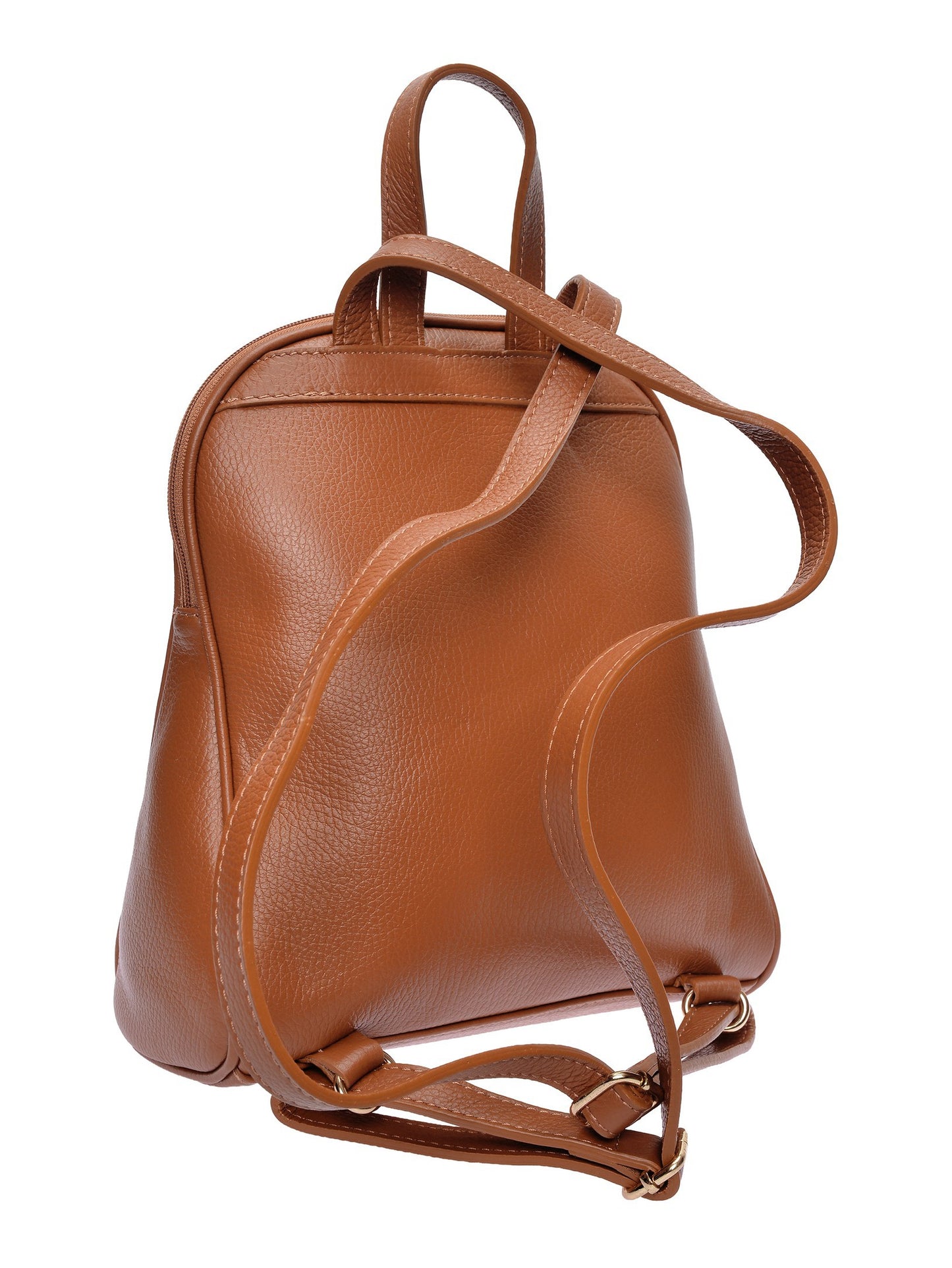 Anna Luchini Backpack AL 169 – Rucksack aus echtem Leder, Hergestellt in Italien