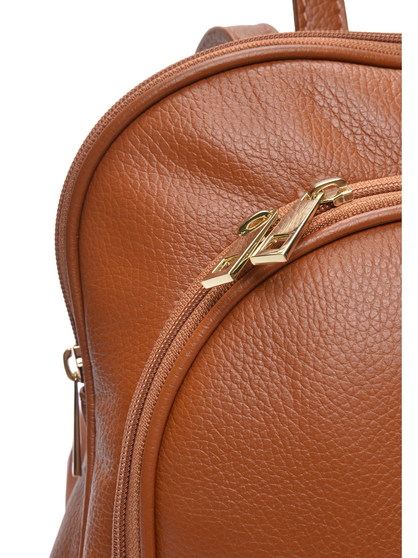 Anna Luchini Backpack AL 169 – Rucksack aus echtem Leder, Hergestellt in Italien