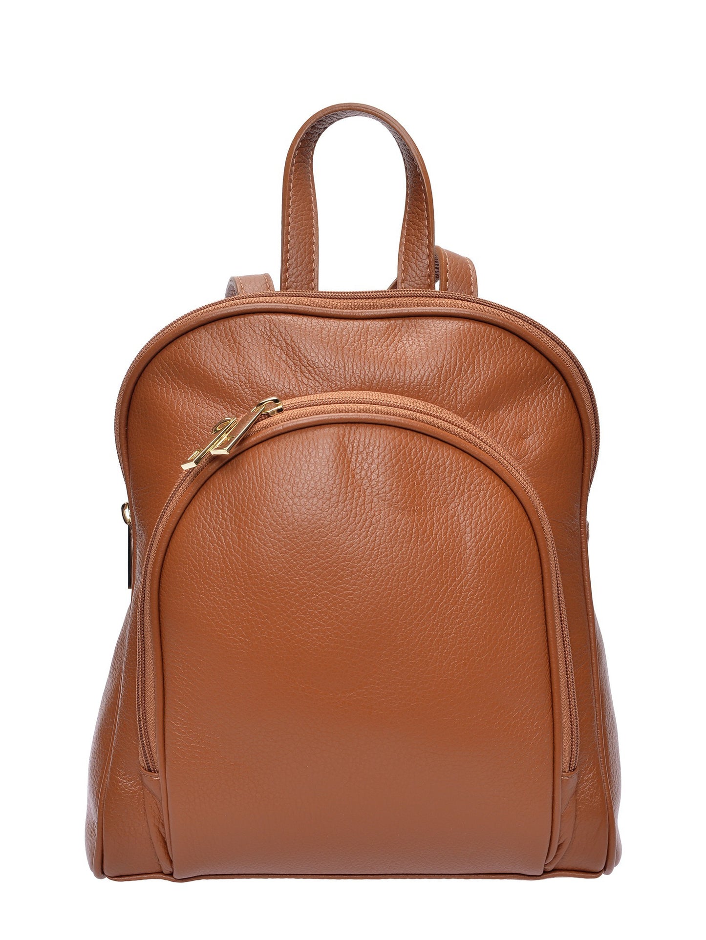 Anna Luchini Backpack AL 169 – Rucksack aus echtem Leder, Hergestellt in Italien