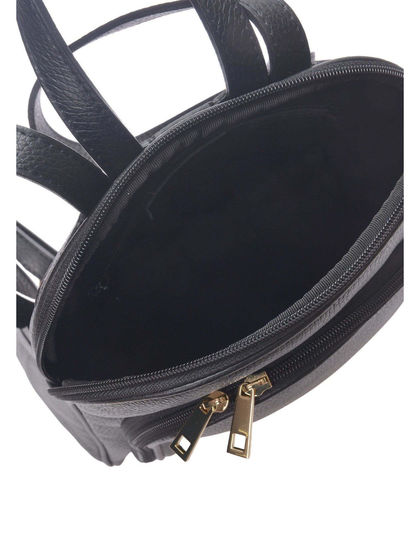 Anna Luchini Backpack AL 169 – Rucksack aus echtem Leder, Hergestellt in Italien
