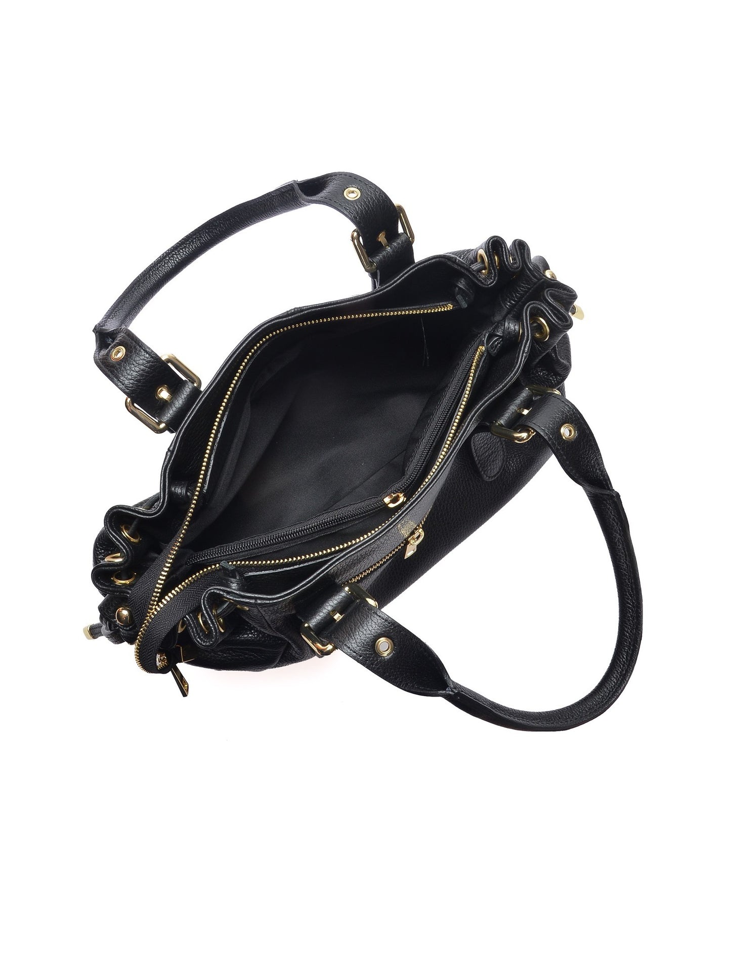 Anna Luchini Shoulder Bag AL 170T – Handtasche aus echtem Leder, Hergestellt in Italien