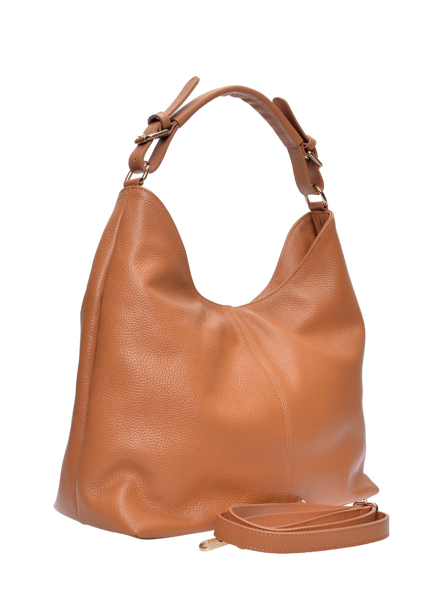 Anna Luchini Shoulder Bag AL 171T – Handtasche aus echtem Leder, Hergestellt in Italien