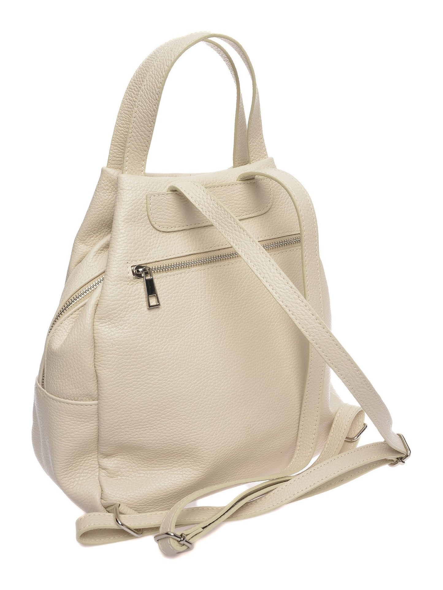 Anna Luchini Backpack AL 1921 – Rucksack aus echtem Leder, Hergestellt in Italien