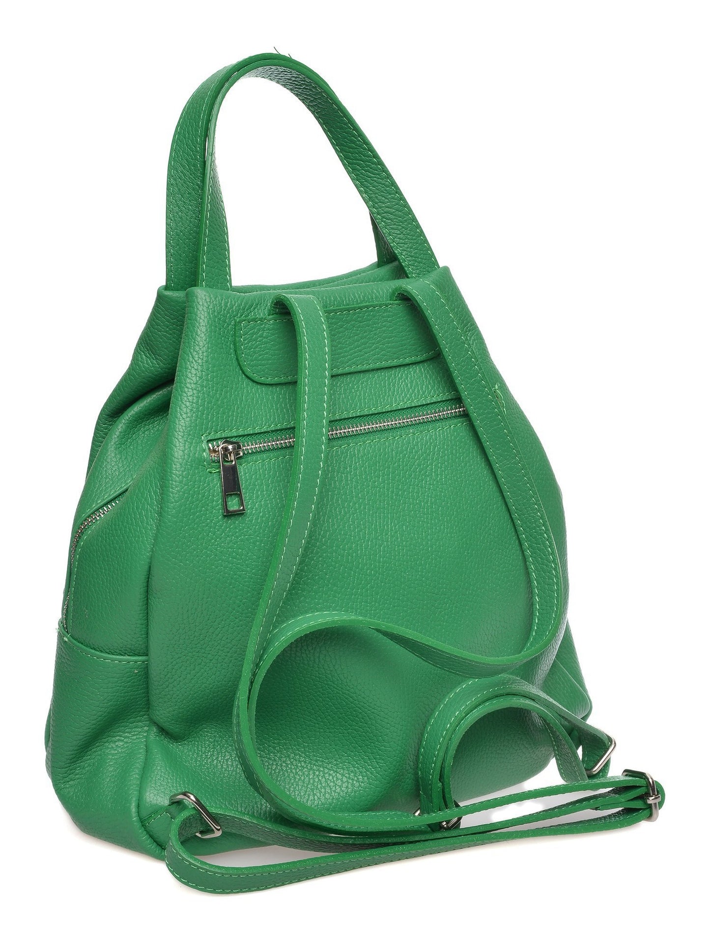 Anna Luchini Backpack AL 1921 – Rucksack aus echtem Leder, Hergestellt in Italien