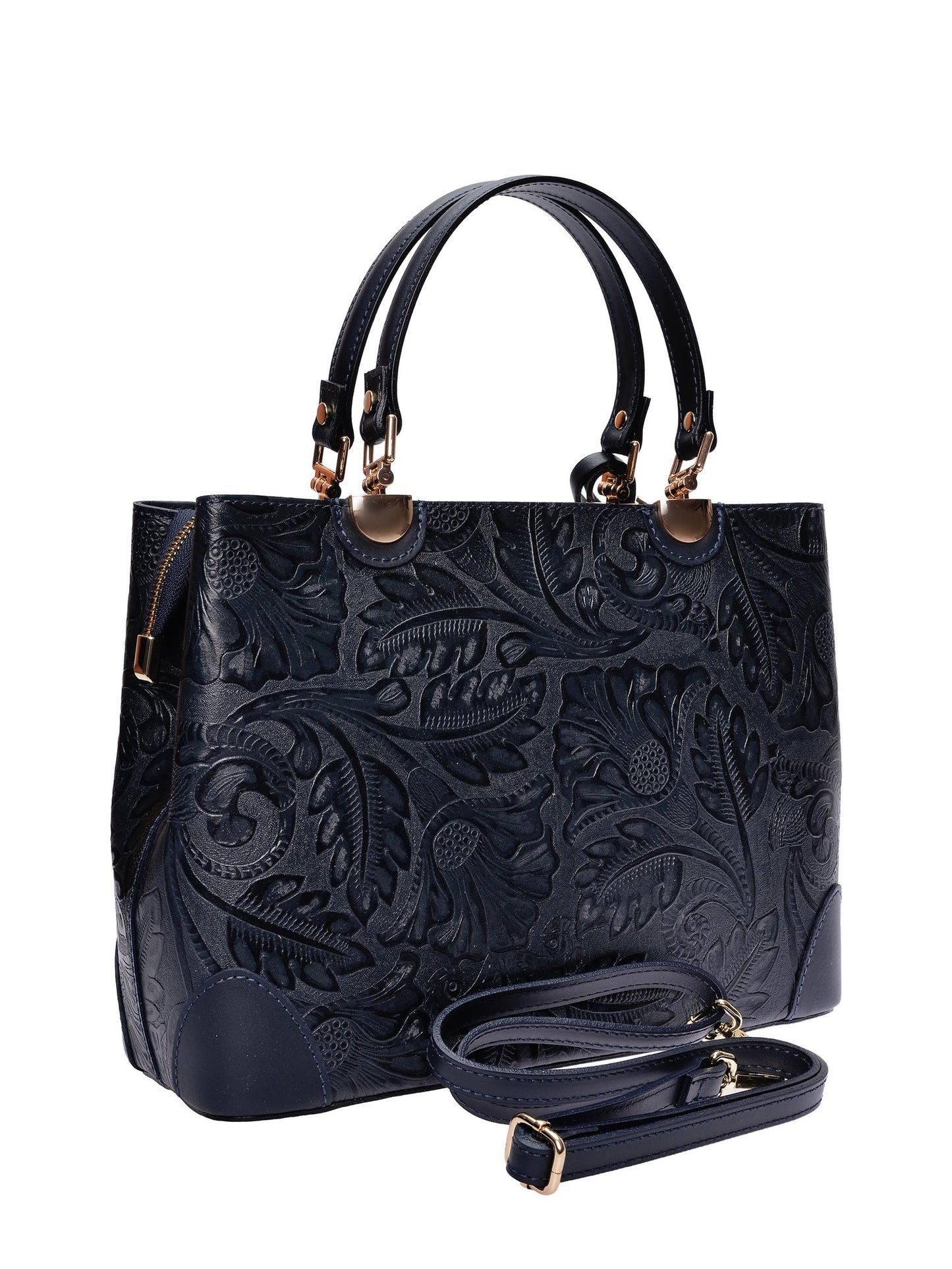 Anna Luchini Tote Bag AL 3165 – Handtasche aus echtem Leder, Hergestellt in Italien