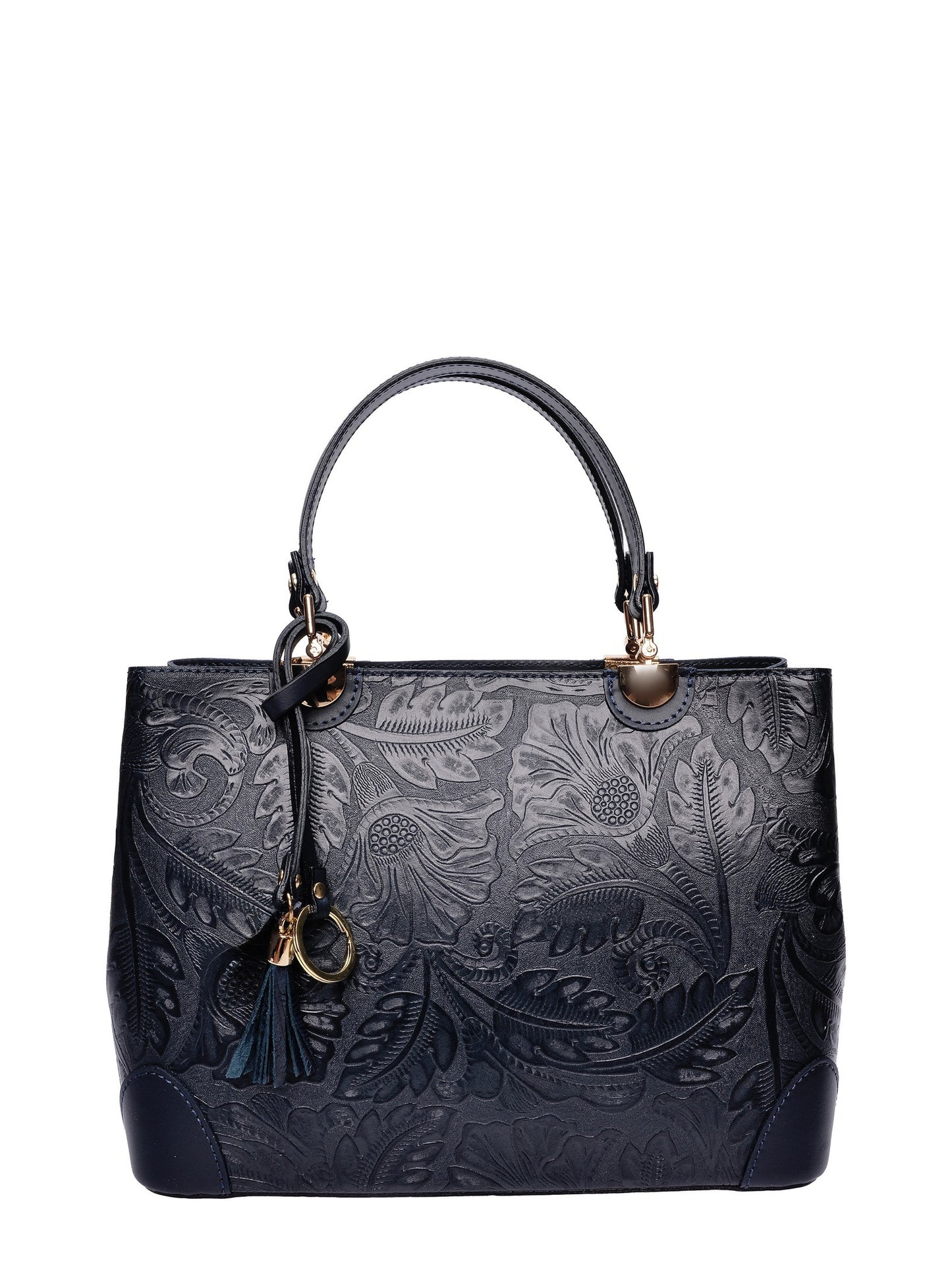 Anna Luchini Tote Bag AL 3165 – Handtasche aus echtem Leder, Hergestellt in Italien